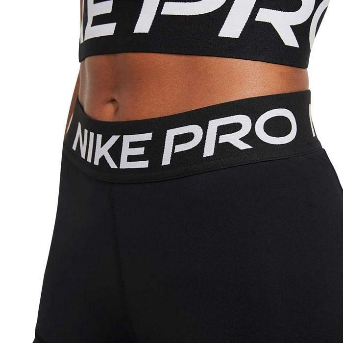nike nike short fitness pro - black/white - foto 3