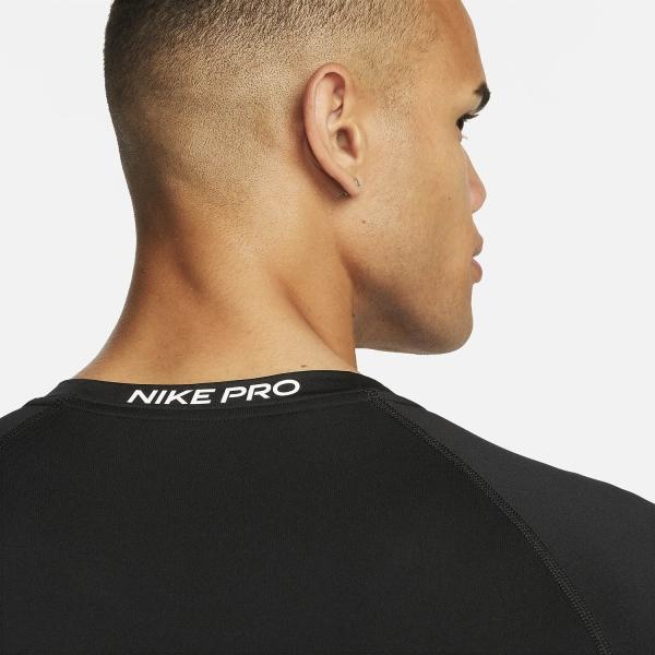 nike nike shirt dri-fit club - black/white - foto 3