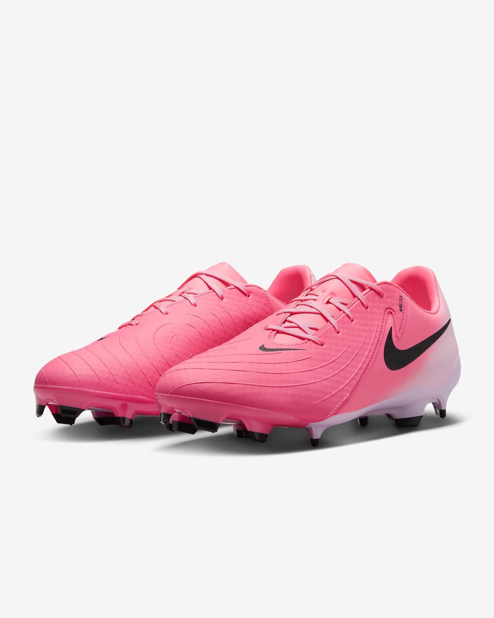 NIKE SCARPA PHANTOM GX II ACADEMY FG/MG - SUNSET PULSE/BLACK FD6723-600