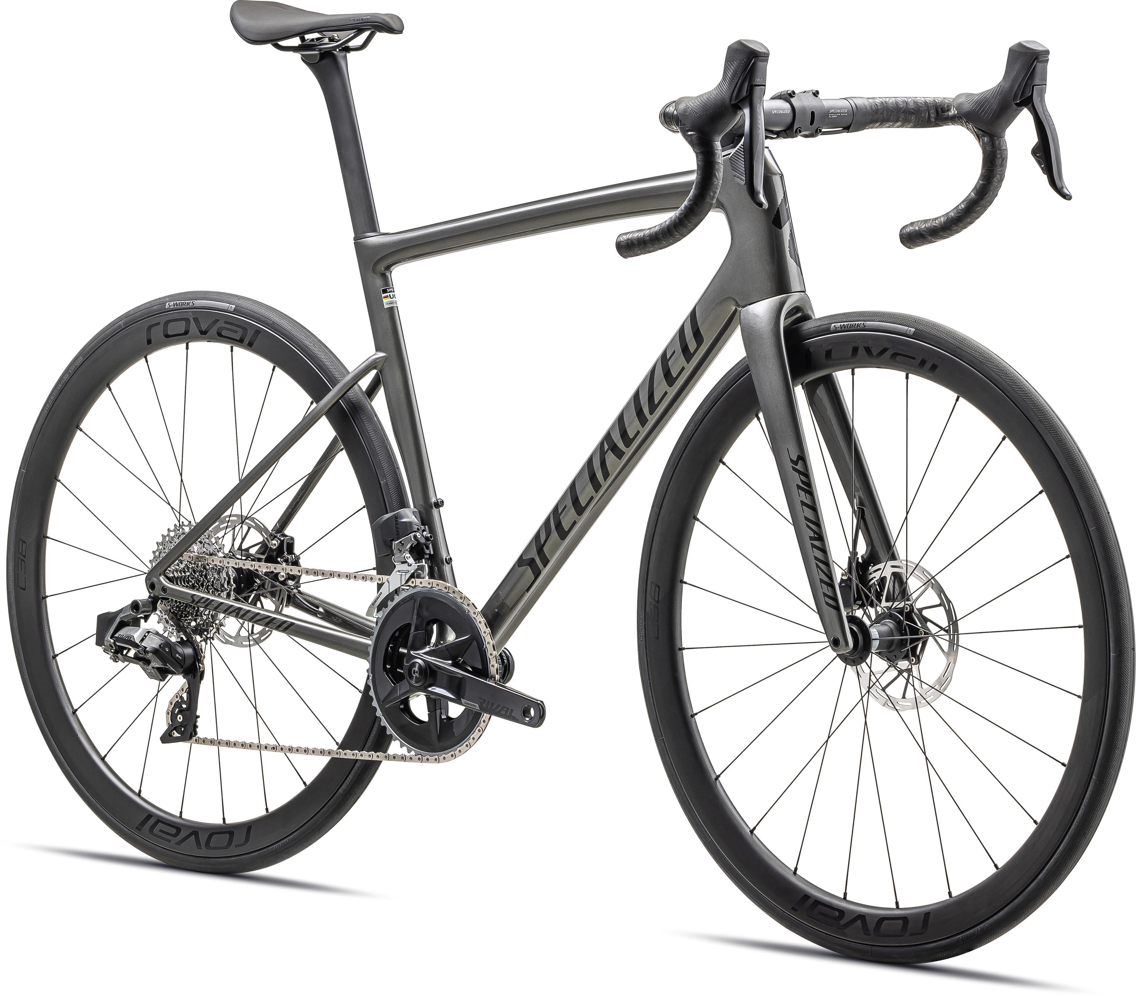 specialized specialized bici tarmac sl8 expert - gloss smoke / obsidian 94924-30 - foto 2