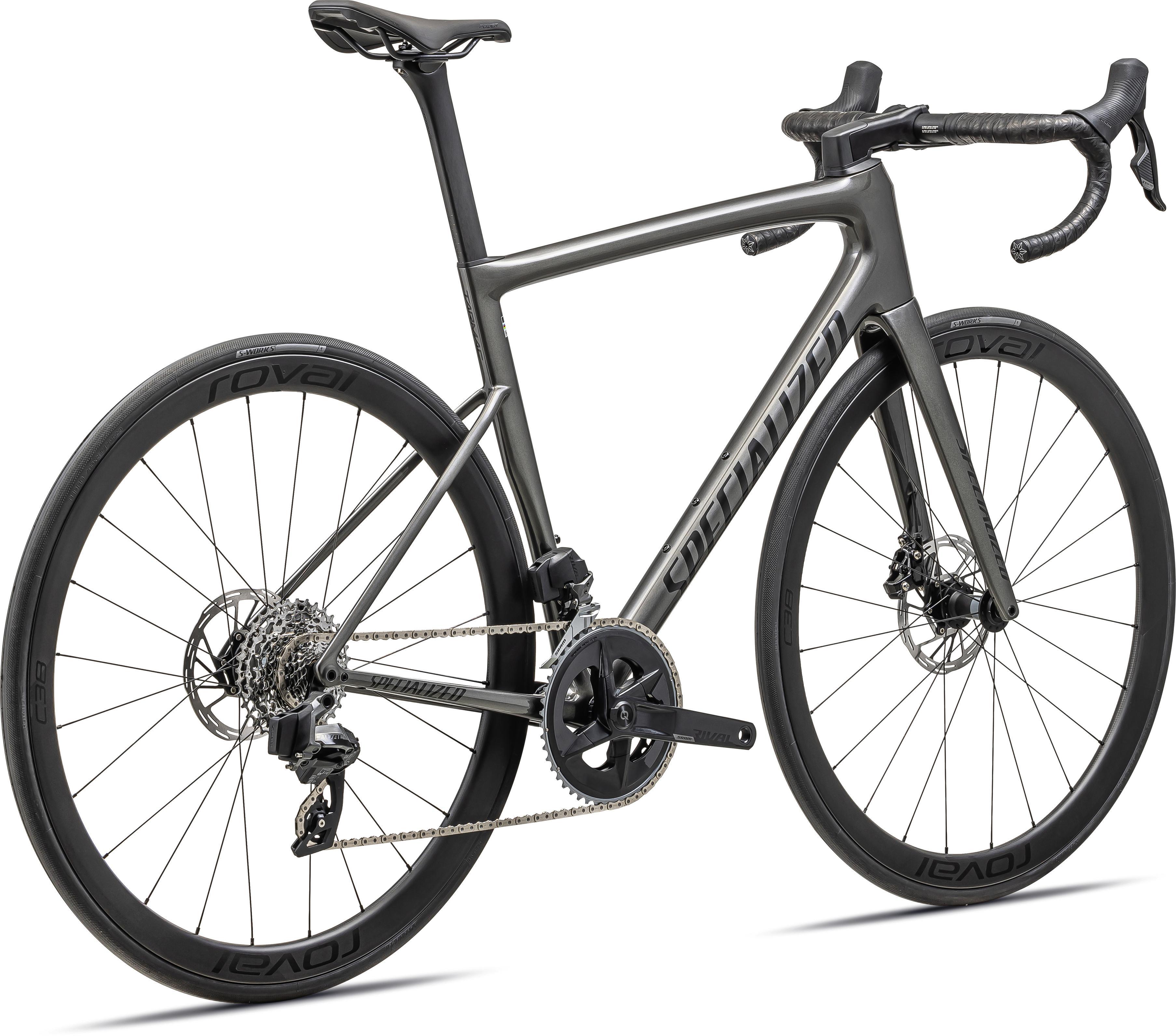 specialized specialized bici tarmac sl8 expert - gloss smoke / obsidian 94924-30 - foto 3