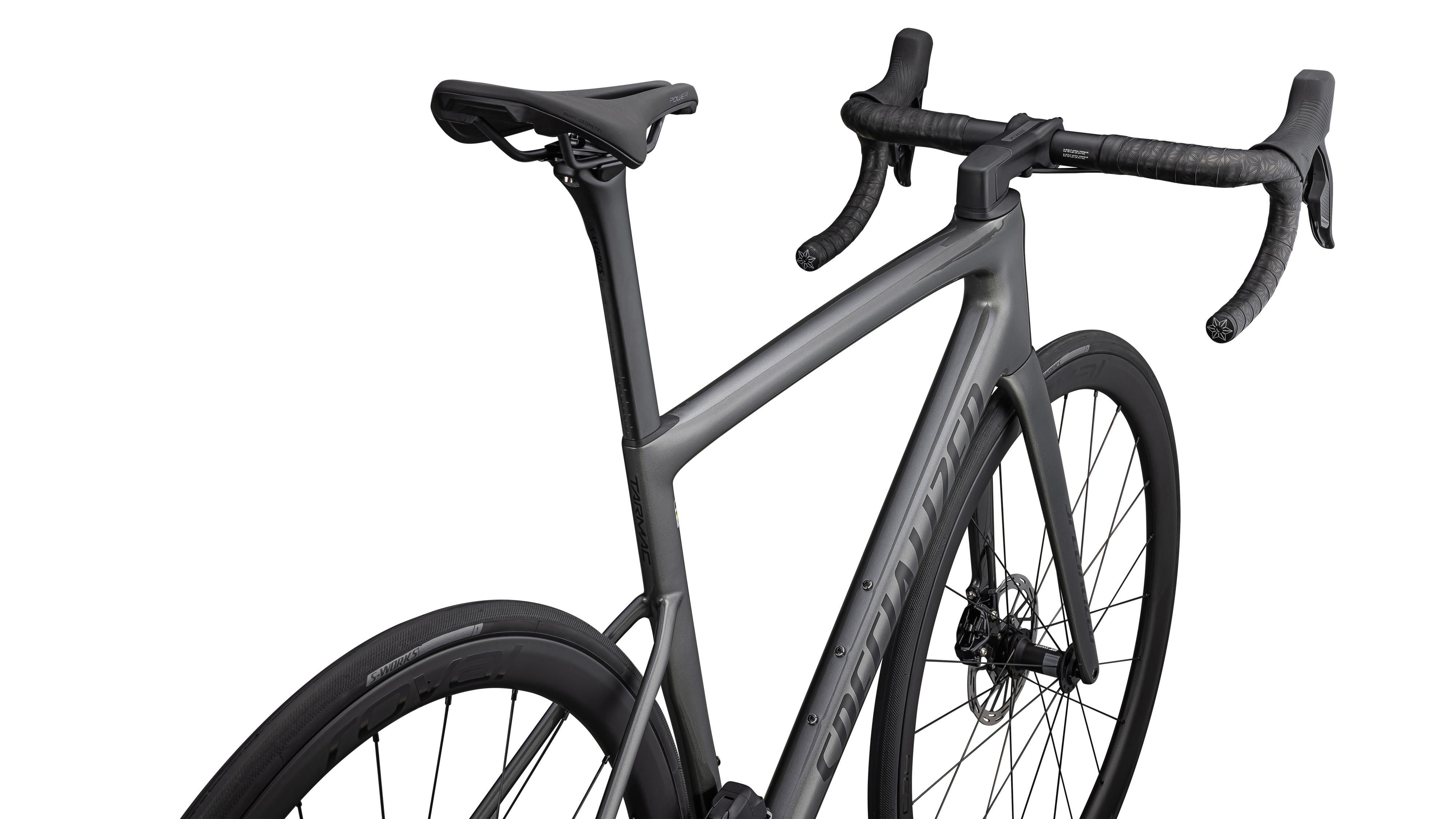 specialized specialized bici tarmac sl8 expert - gloss smoke / obsidian 94924-30 - foto 5