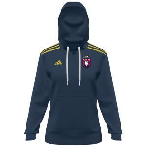 Nissolino felpa donna con cappuccio blu