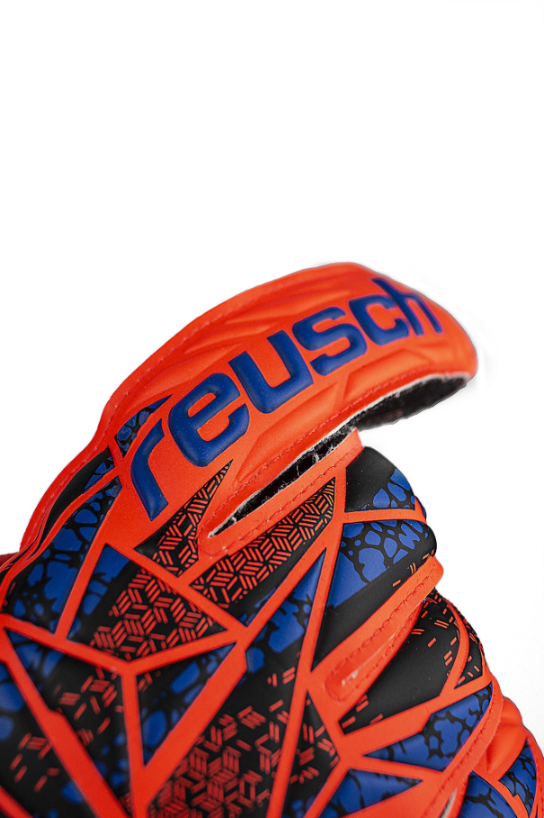 REUSCH GUANTI ATTRAKT SOLID JUNIOR ARANCIO AZZURRO NERO 5472515-2210