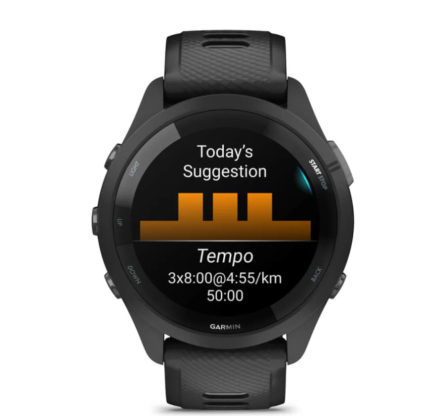 garmin garmin forerunner 265 gps blk 010-02810-10 - foto 2
