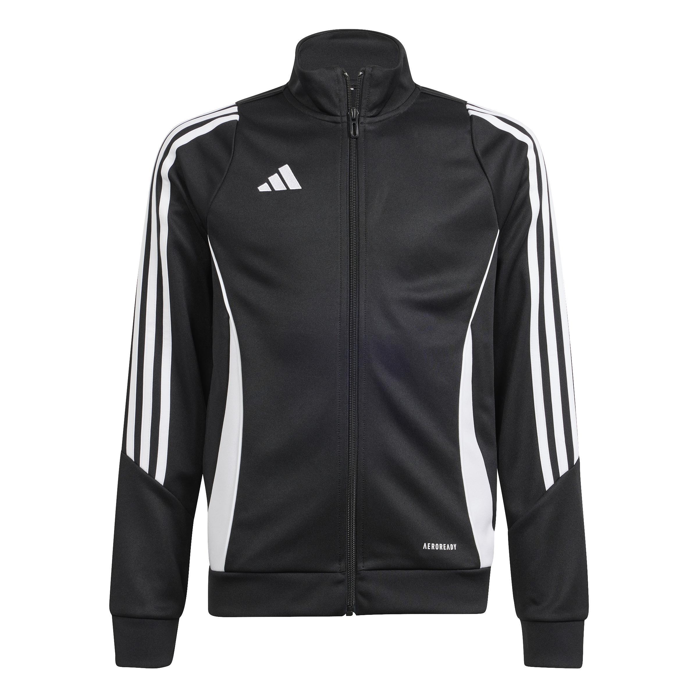 adidas adidas tiro24 tr jkt jr. - black/white - foto 1
