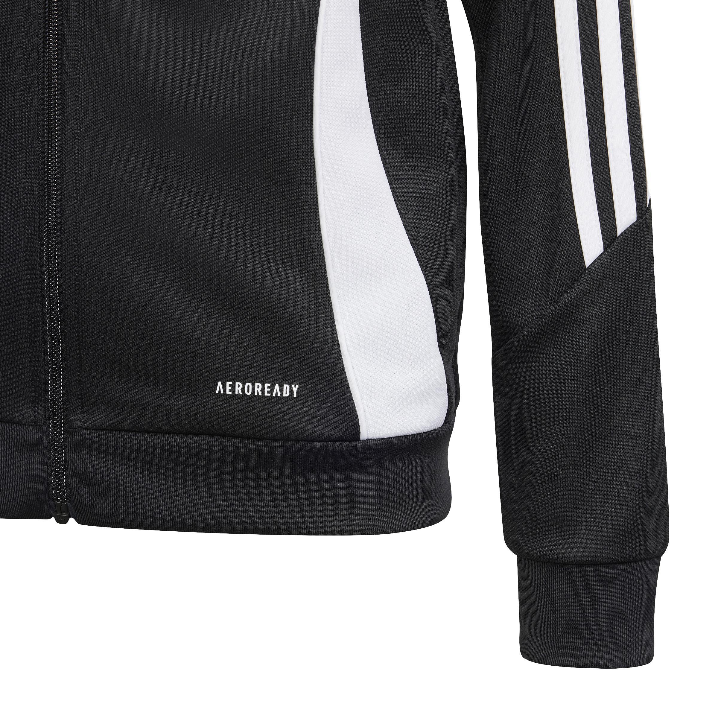 adidas adidas tiro24 tr jkt jr. - black/white - foto 3