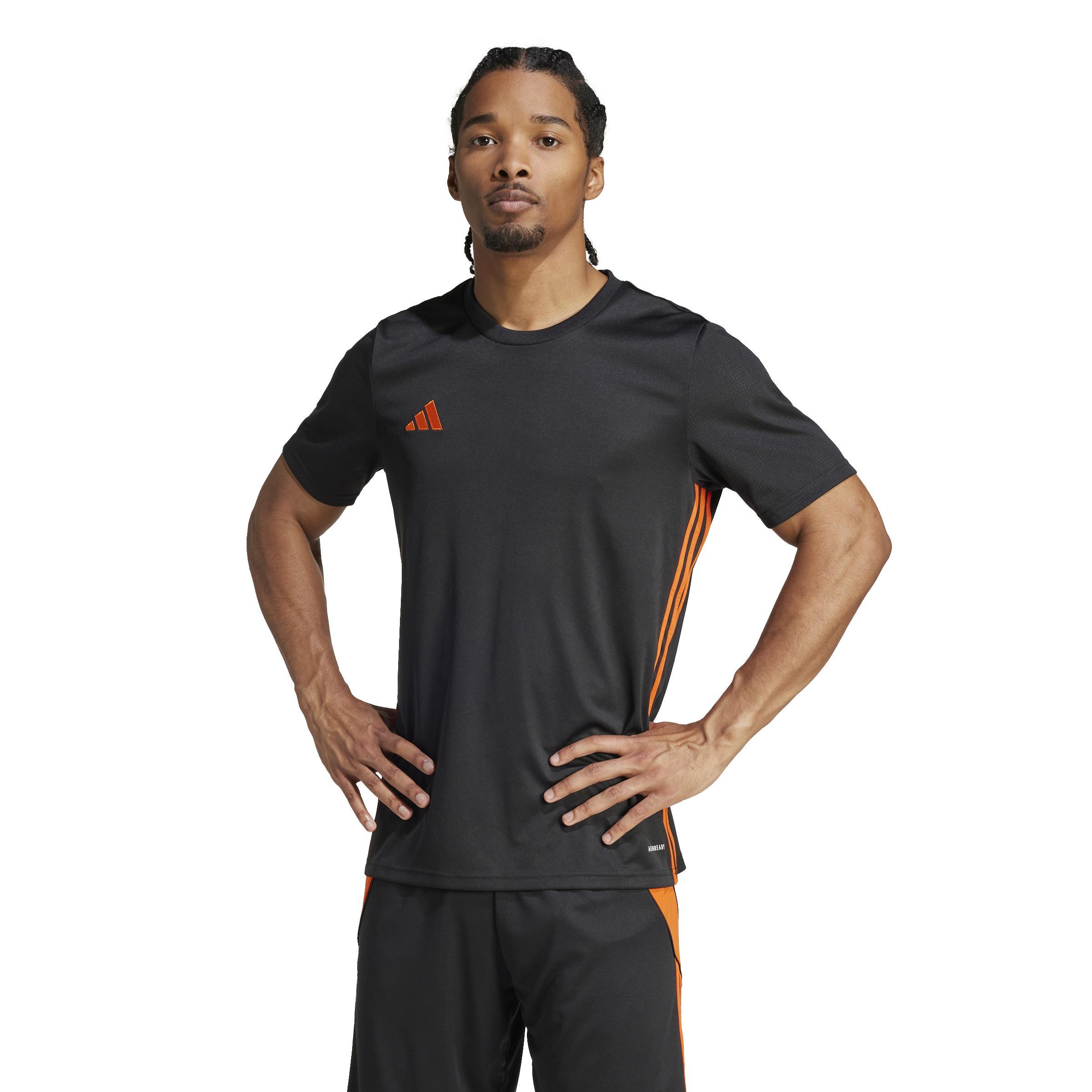 ADIDAS MAGLIA  TABELA 23 BAMBINO NERO ARANCIONE JI8826
