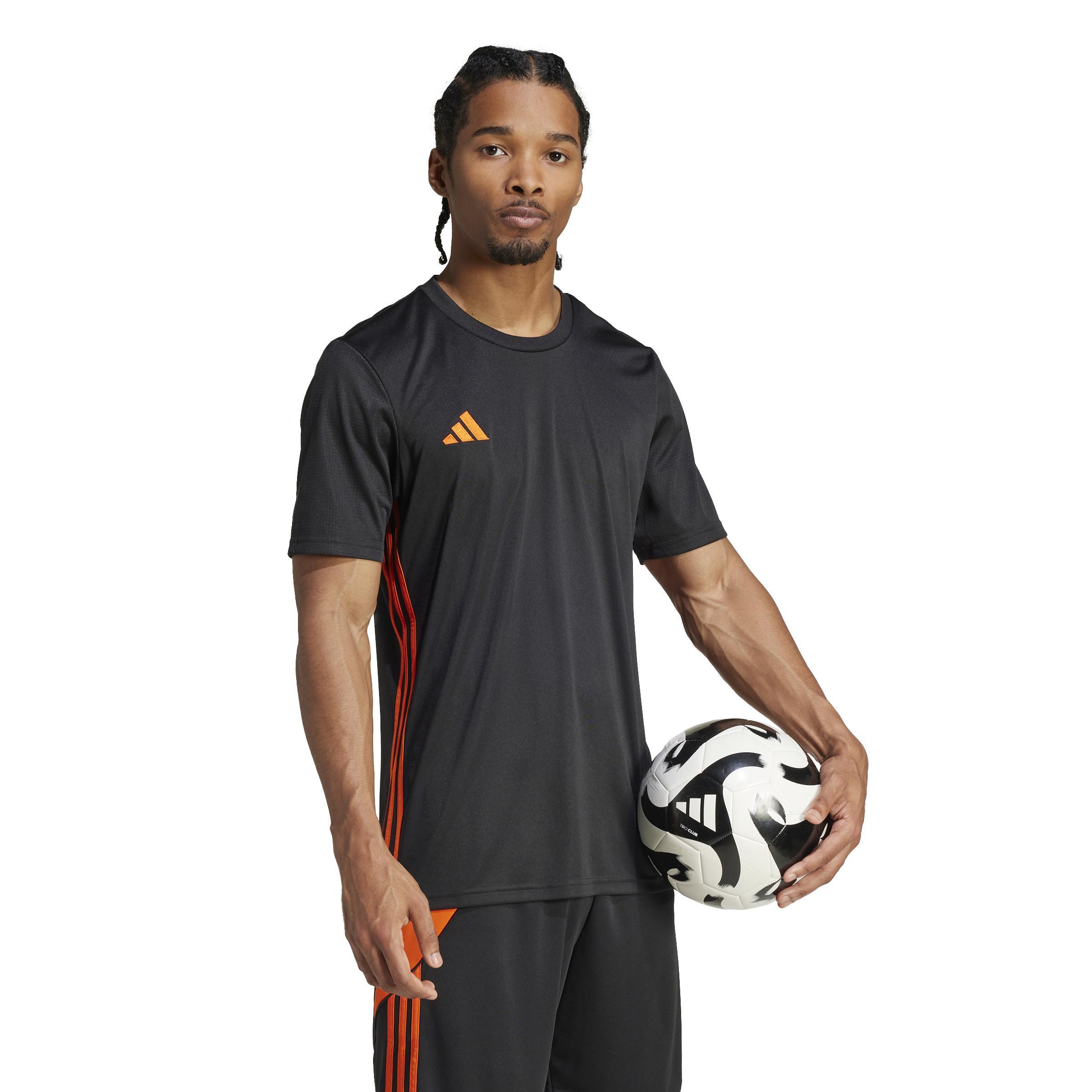 ADIDAS MAGLIA  TABELA 23 BAMBINO NERO ARANCIONE JI8826