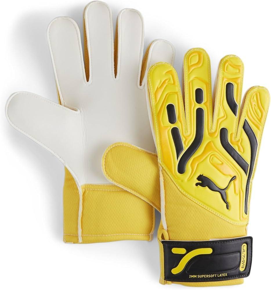 puma puma guanti ultra play rc - yellow - foto 1