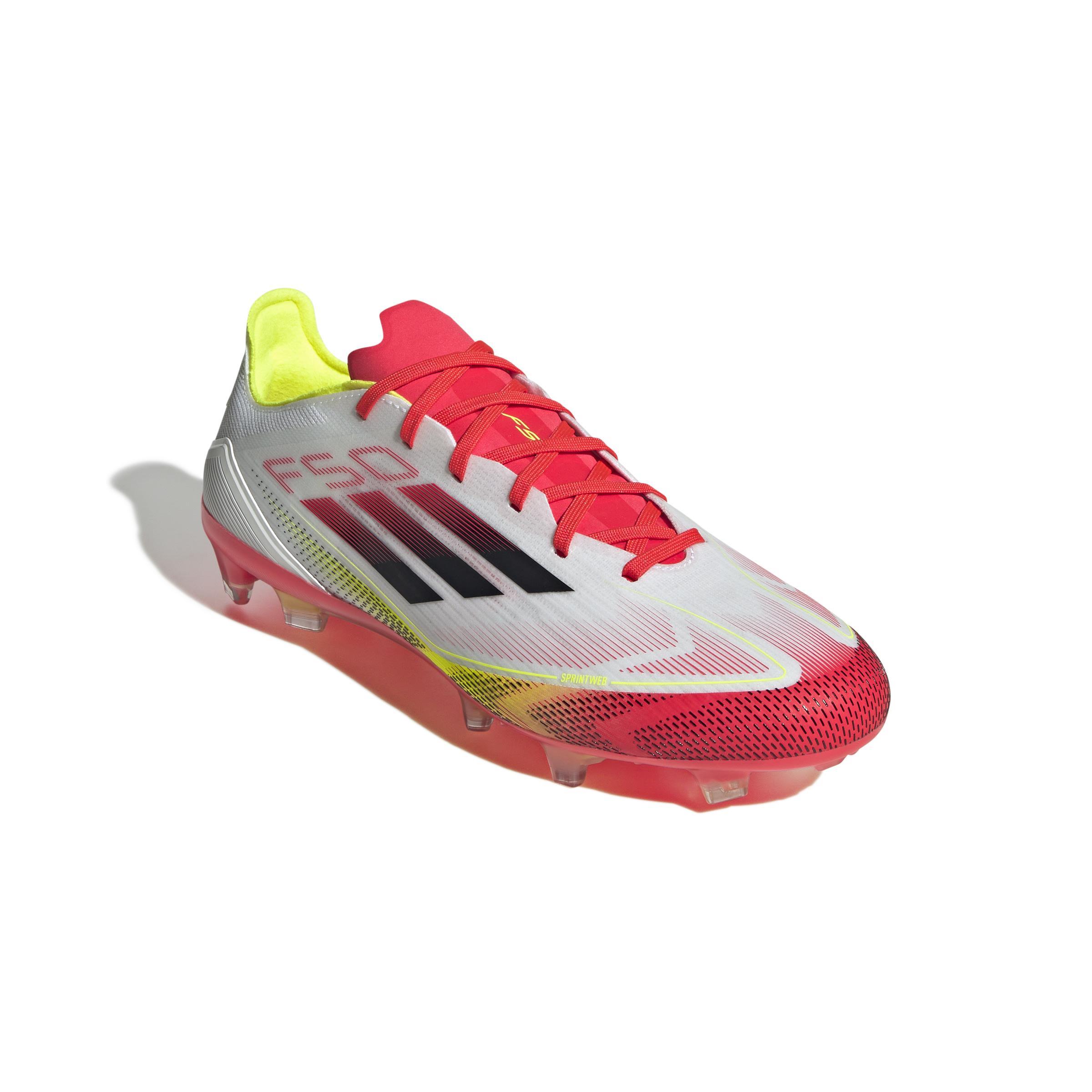 ADIDAS SCARPA F50 PRO FG UOMO BIANCO ROSSO IE1284