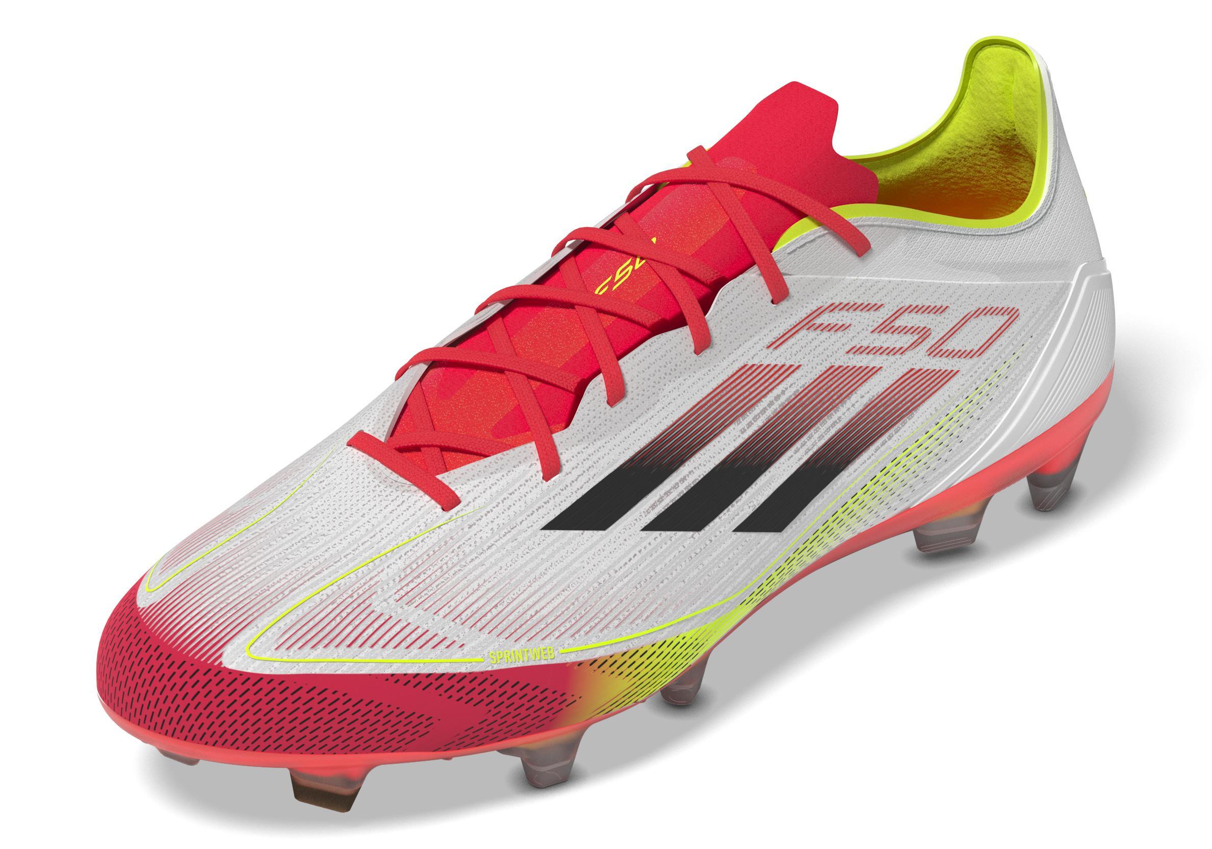 ADIDAS SCARPA F50 PRO FG UOMO BIANCO ROSSO IE1284