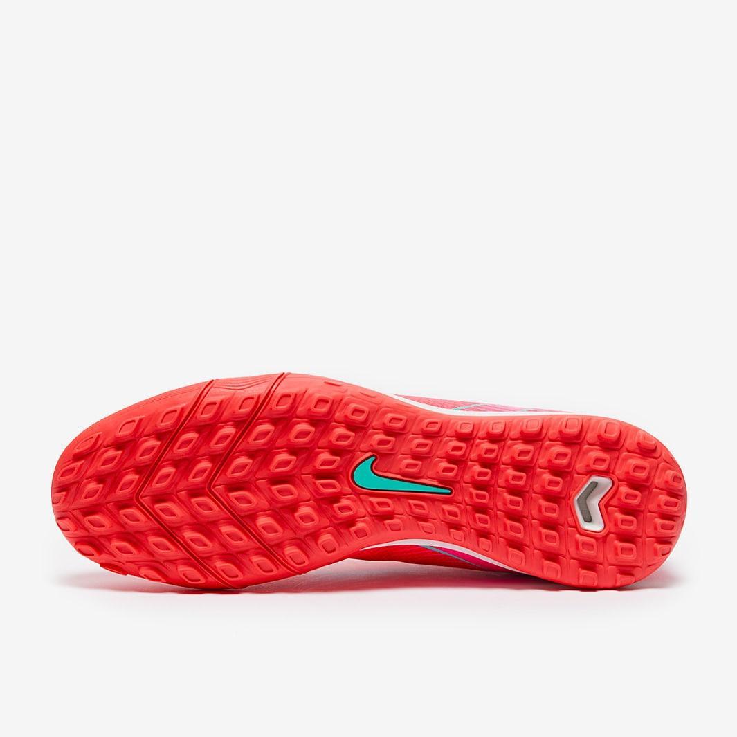 nike nike scarpa mercurial vapor 16 club jr. - ember glow/aurora green - foto 3