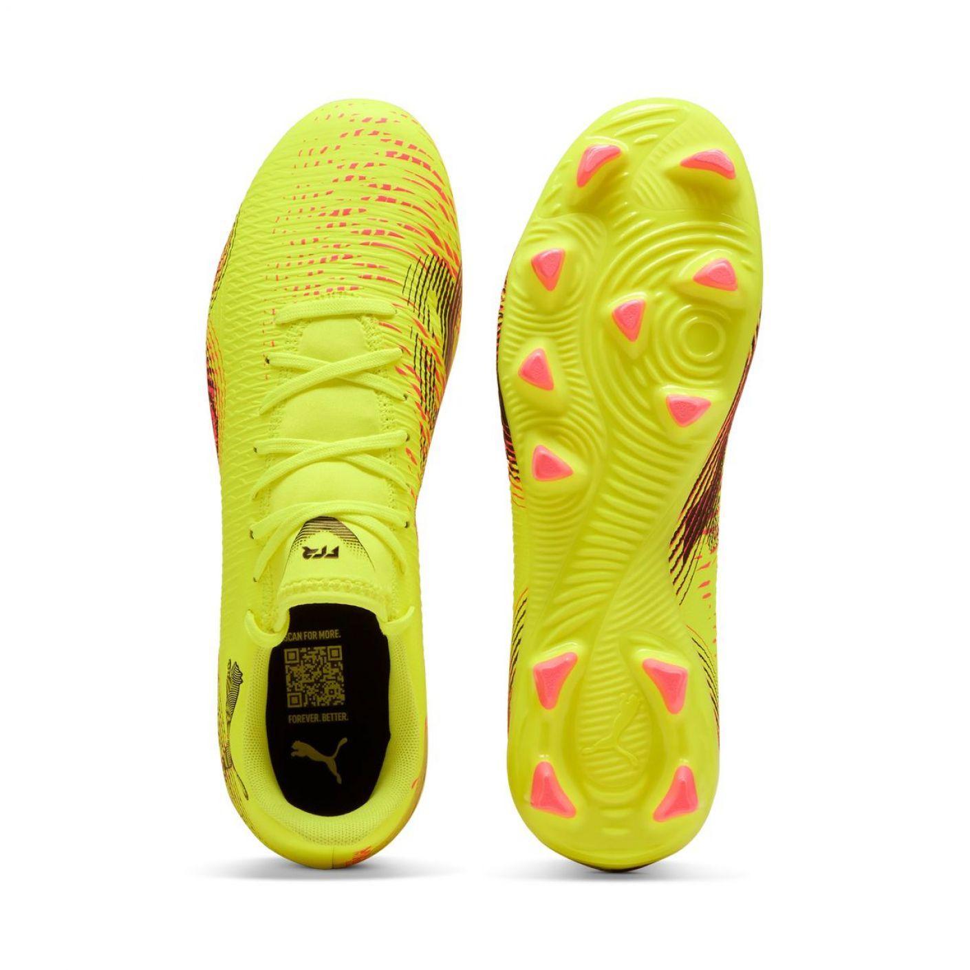 puma puma scarpa future 8 play fg/ag - yellow - foto 5