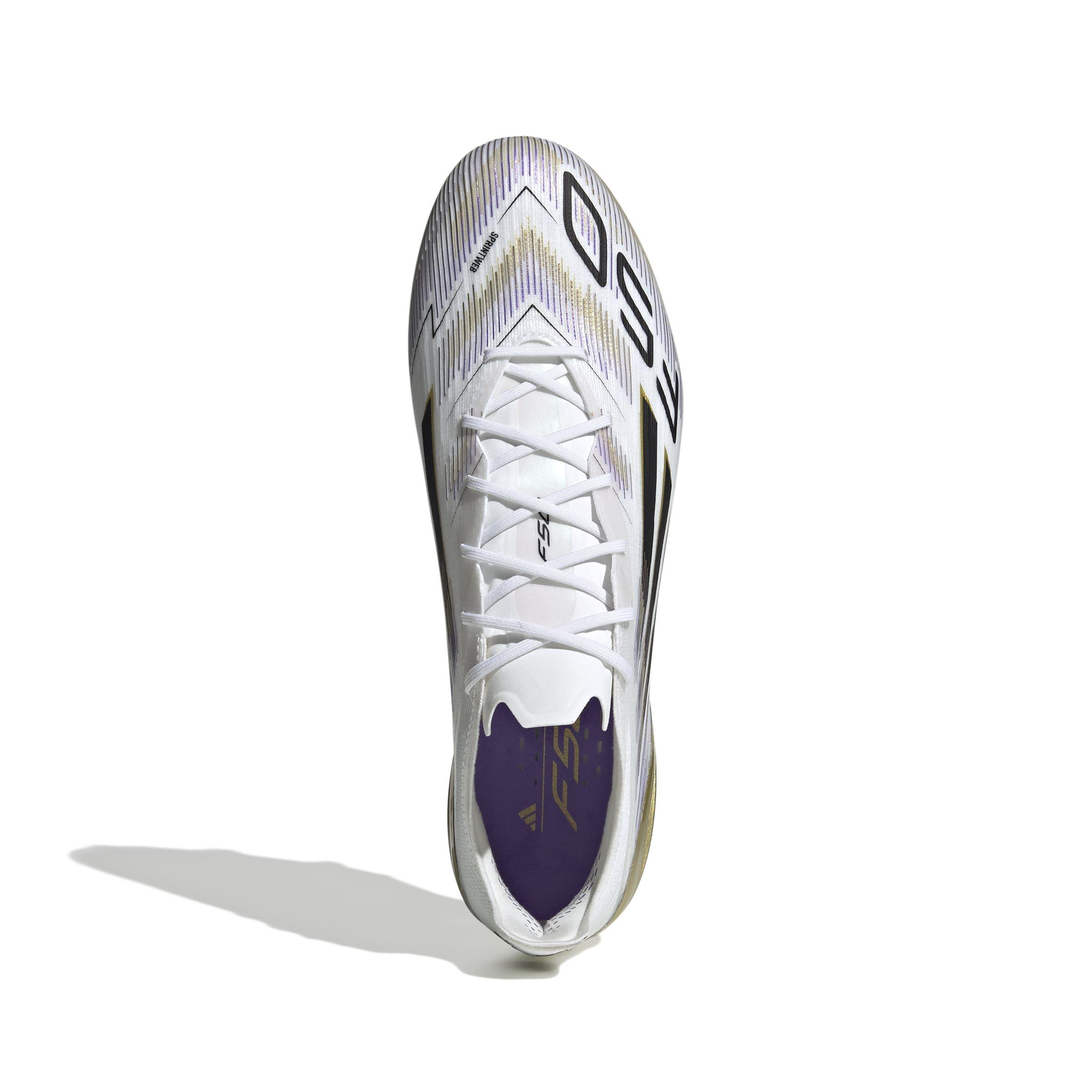 adidas adidas scarpa f50 elite fg - ftwwht/cblack - foto 2
