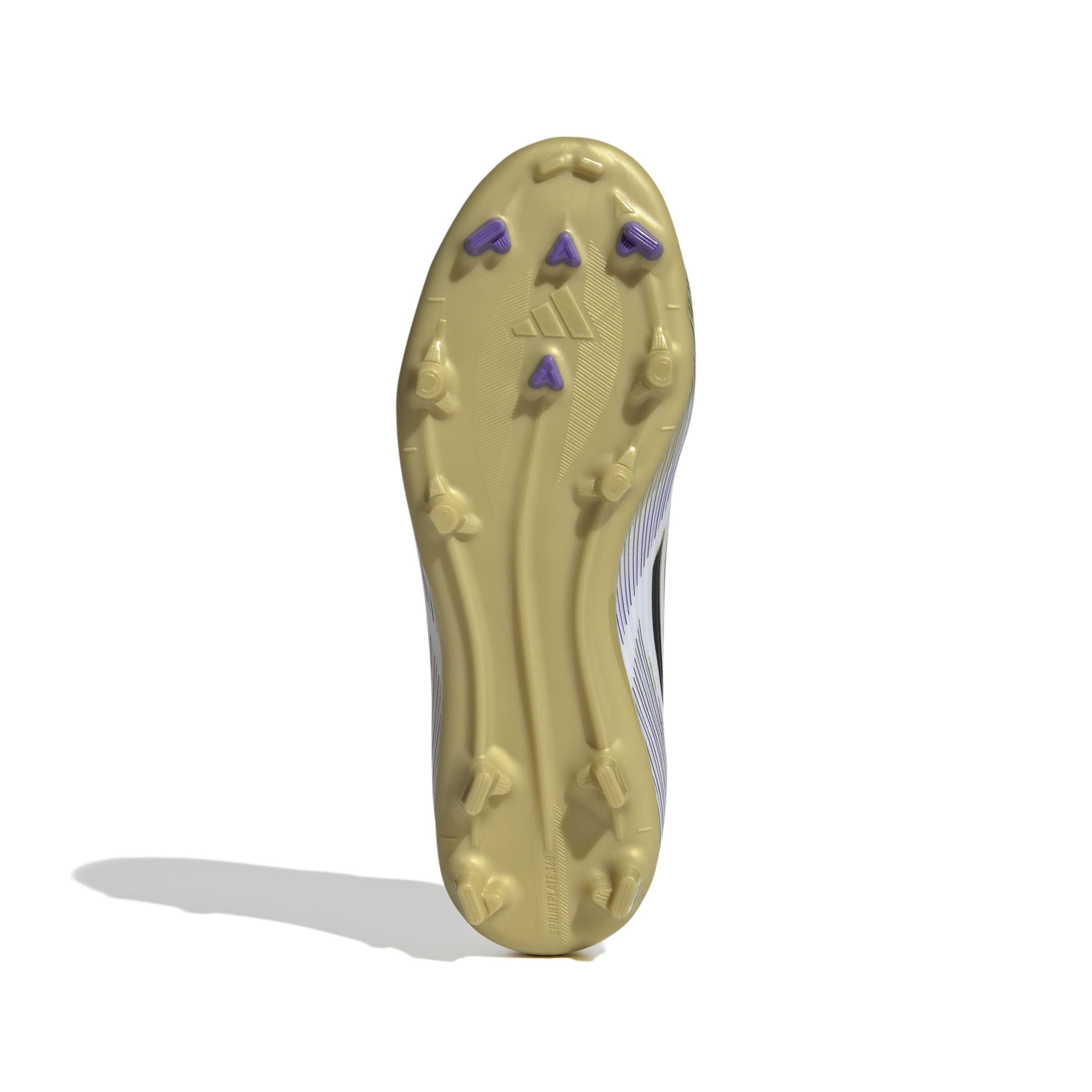 adidas adidas scarpa f50 league fg/mg jr. - ftwwht/cblack - foto 3