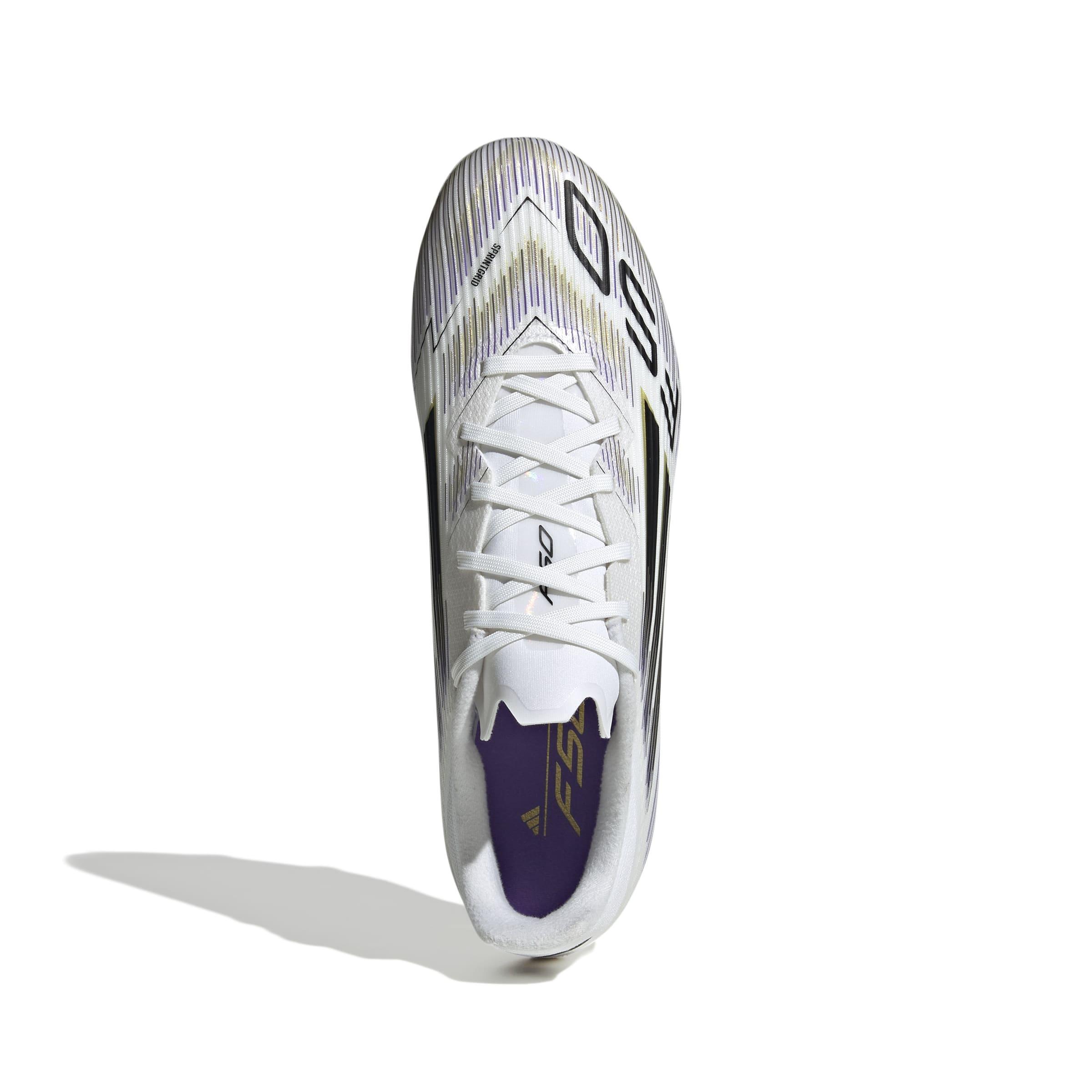 adidas adidas scarpa f50 league fg/mg - ftwwht/cblack - foto 2