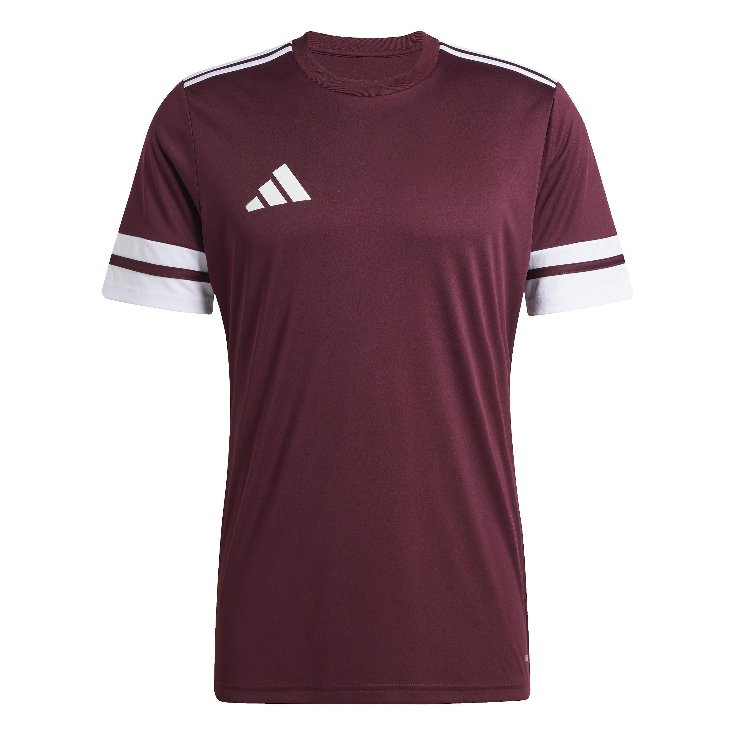 adidas adidas squadra25 jersey short sleeve - team maroon 2/white - foto 1