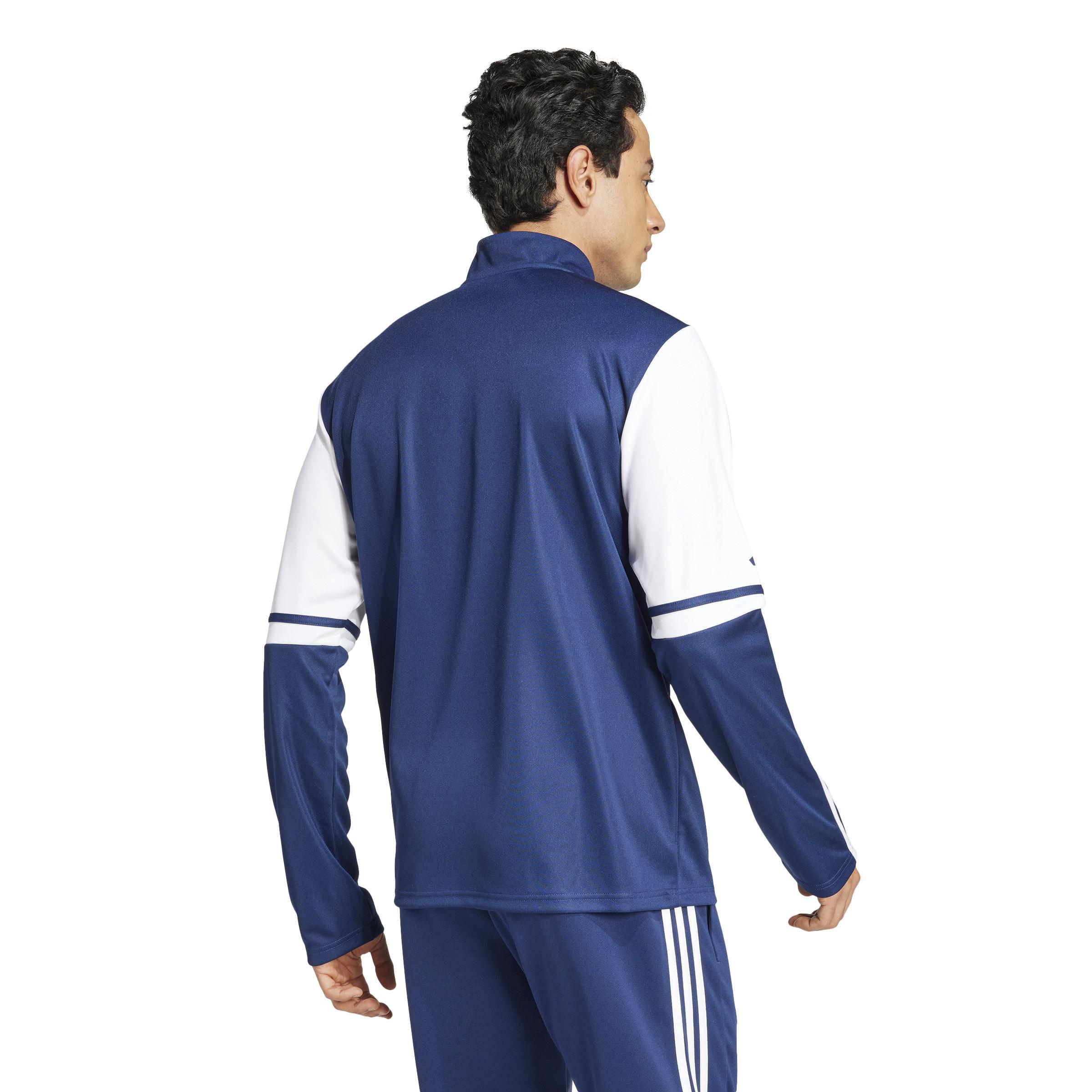 ADIDAS SQUADRA 25 GIACCA RAPPRESENTANA ZIP LUNGA UOMO BLU JD2983