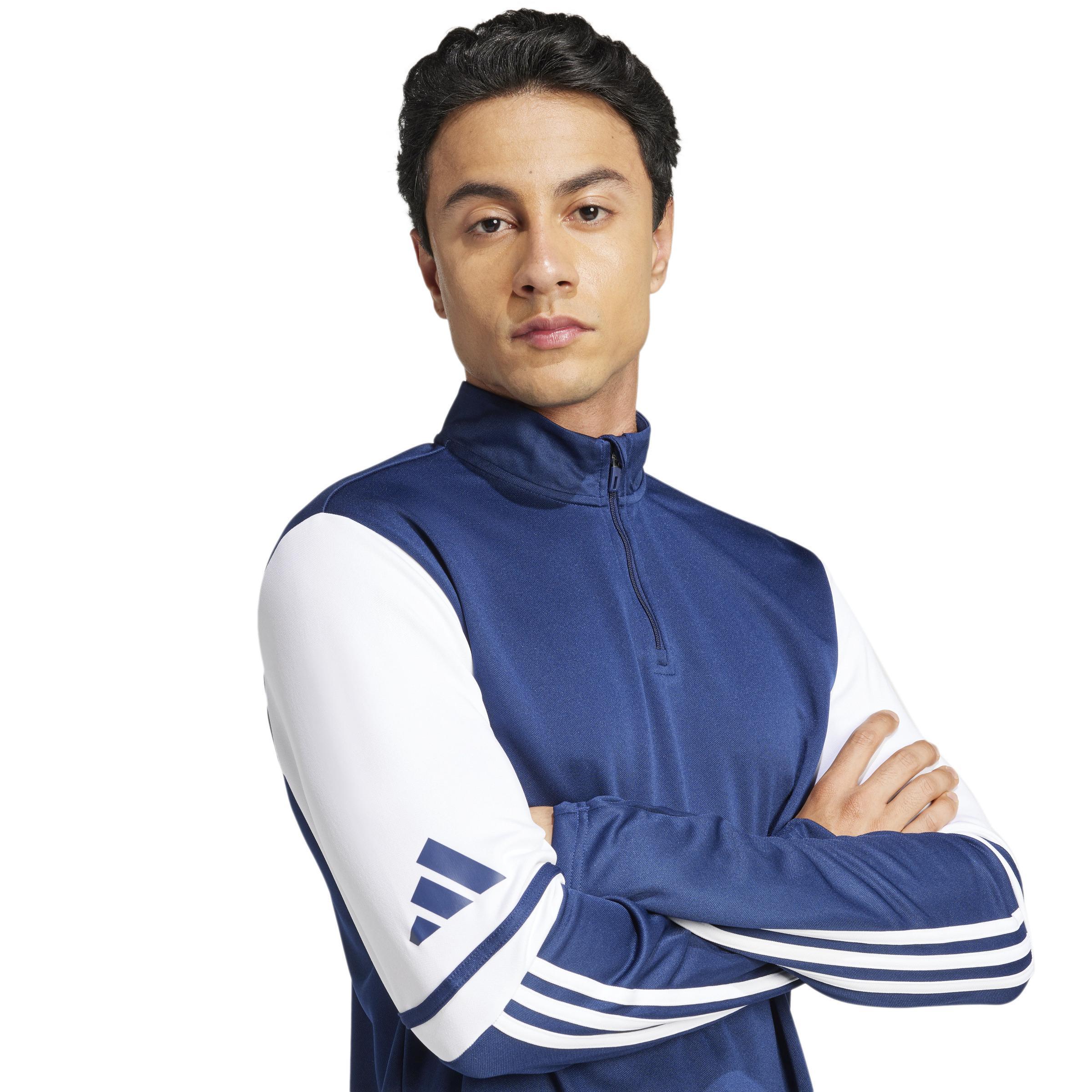 ADIDAS SQUADRA 25 GIACCA RAPPRESENTANA ZIP LUNGA UOMO BLU JD2983