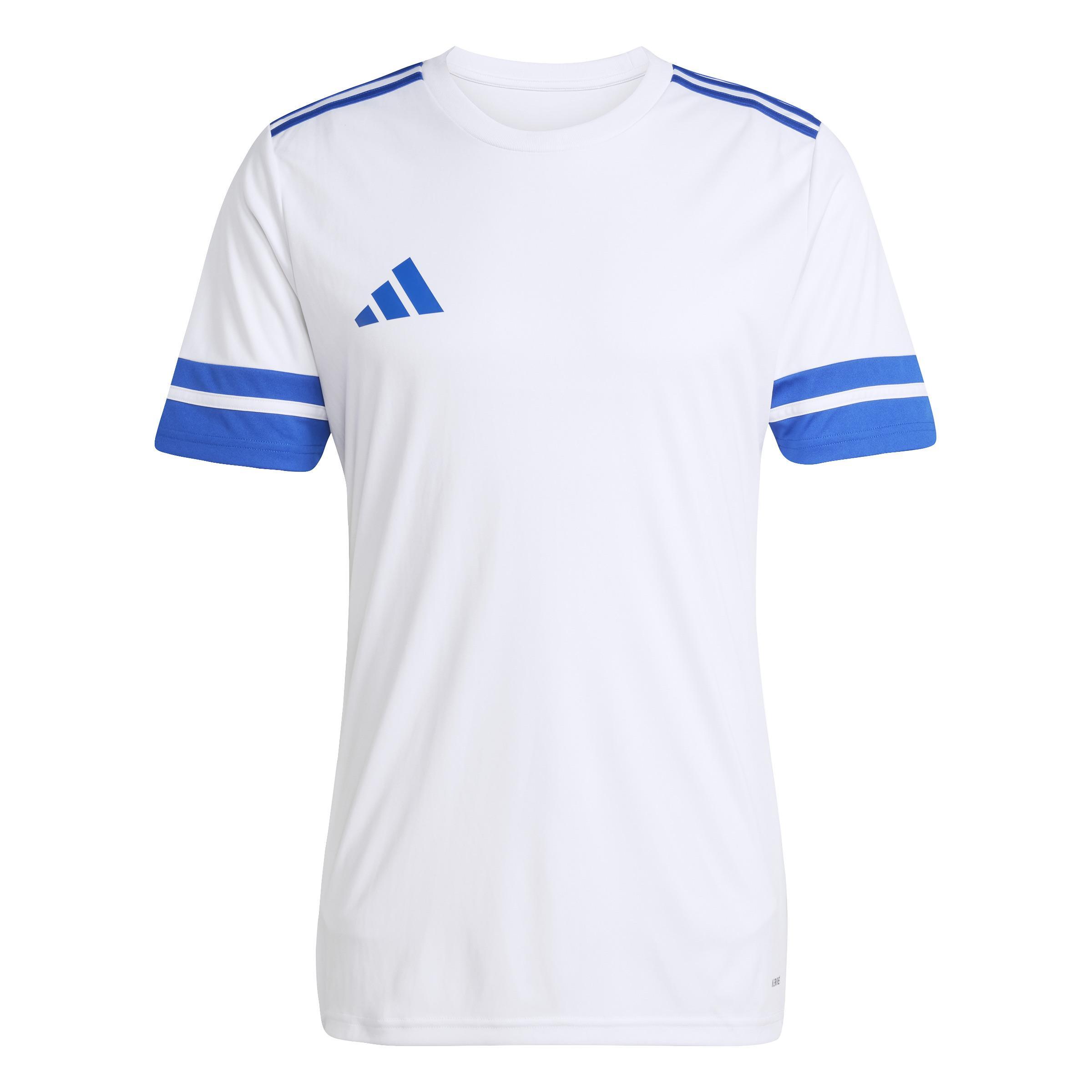 adidas adidas squadra25 jersey short sleeve - white/team royal blue - foto 1