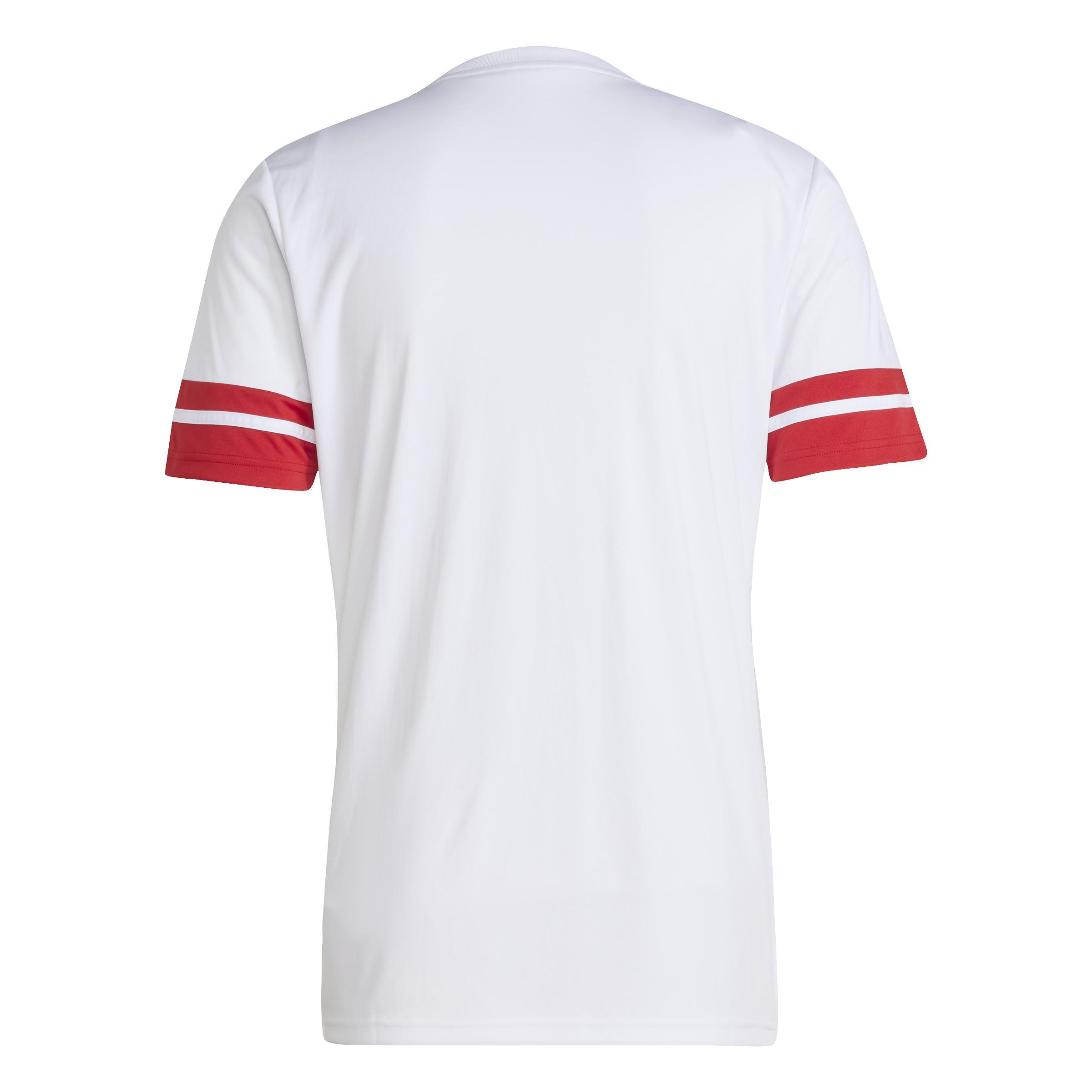 adidas adidas squadra25 jersey short sleeve - white/team power red 2 - foto 2