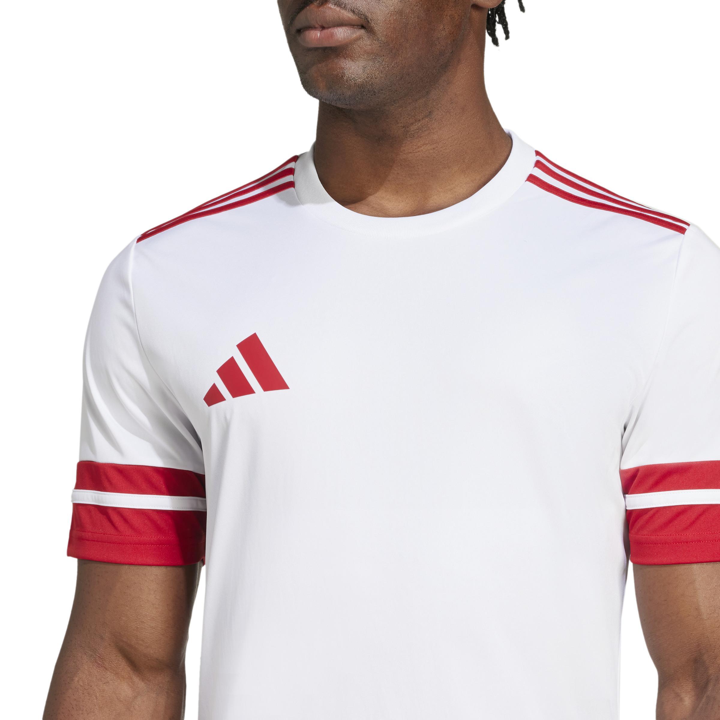 adidas adidas squadra25 jersey short sleeve - white/team power red 2 - foto 3