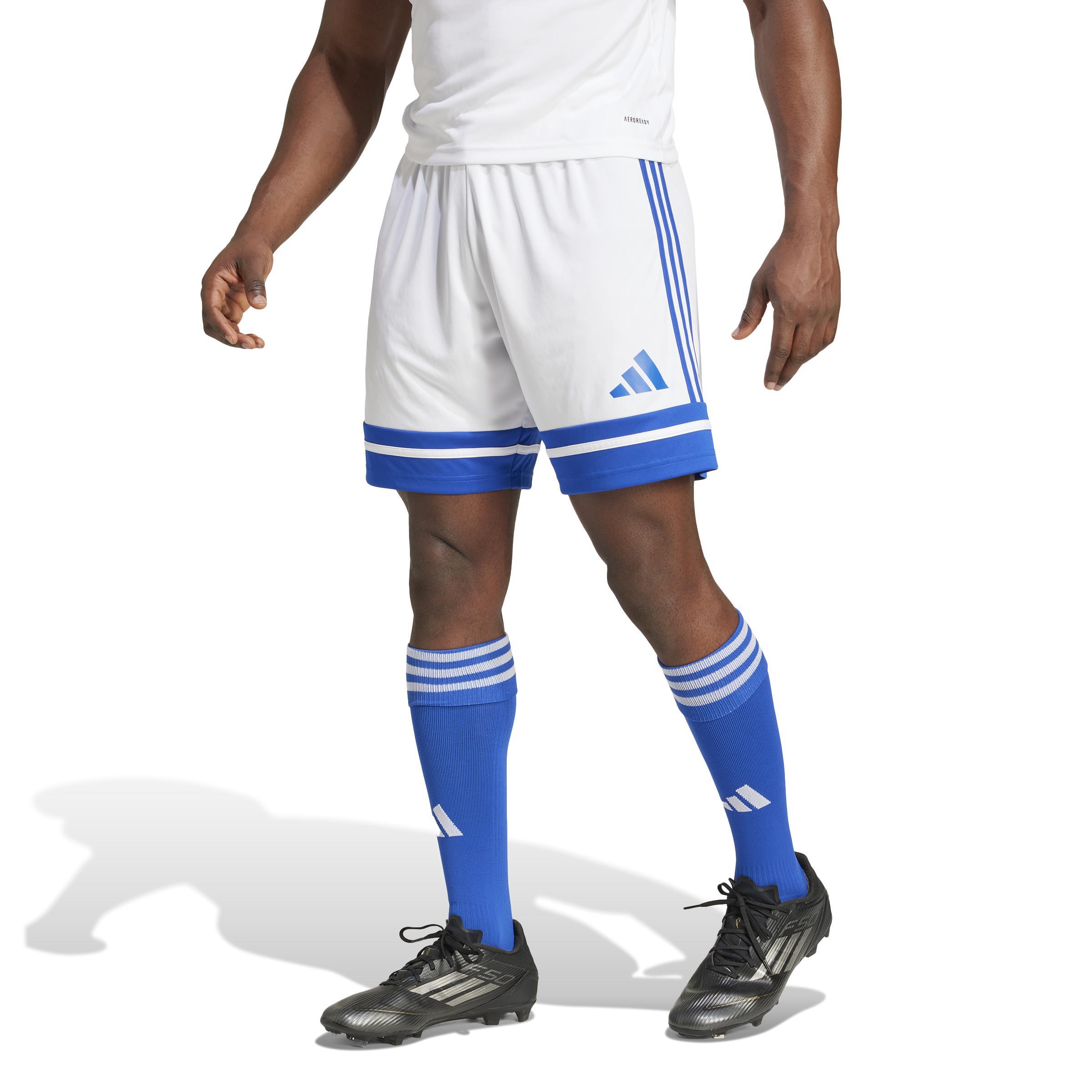 adidas adidas squadra25 shorts - white/team royal blue - foto 2
