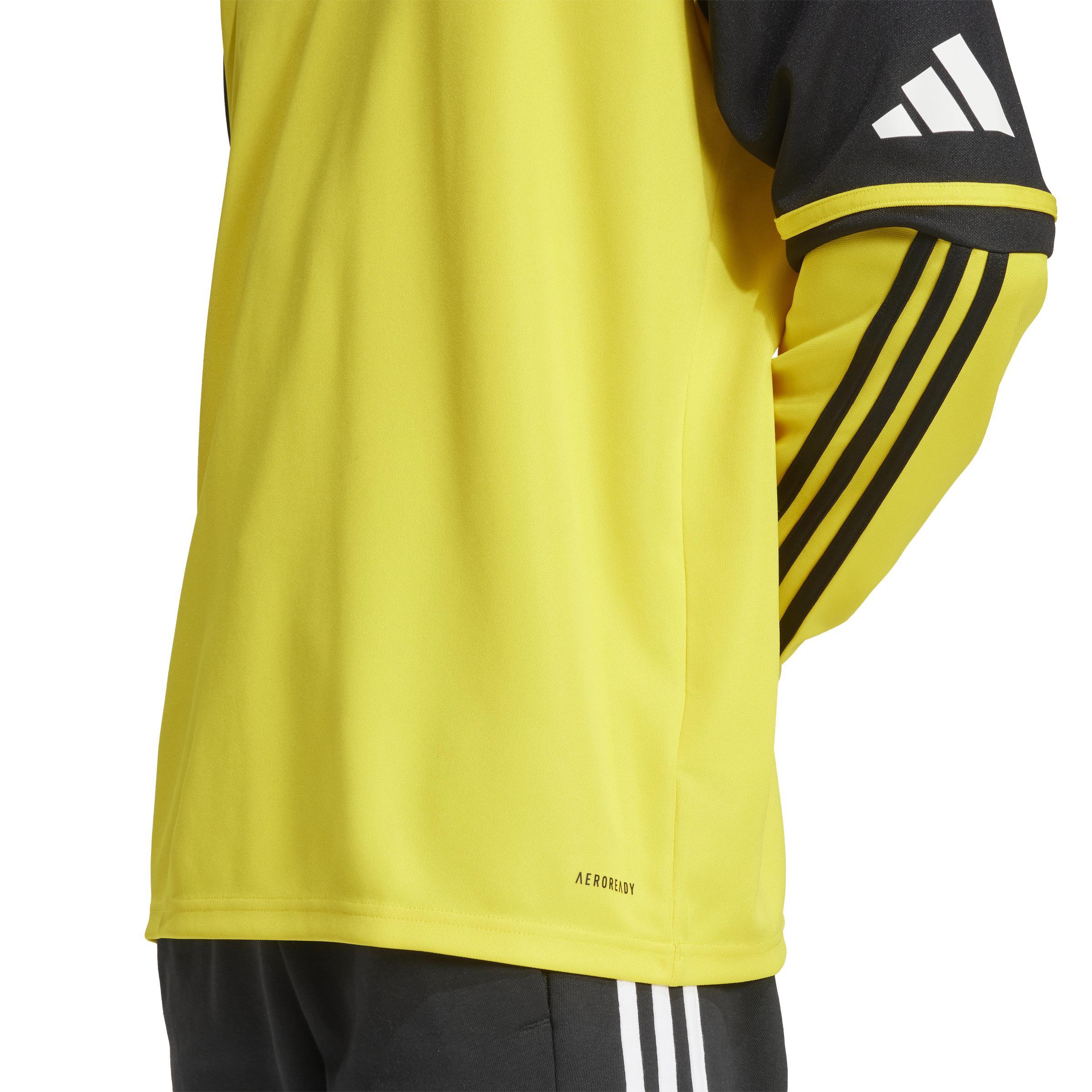 adidas adidas squadra25 training top - team yellow/black - foto 4