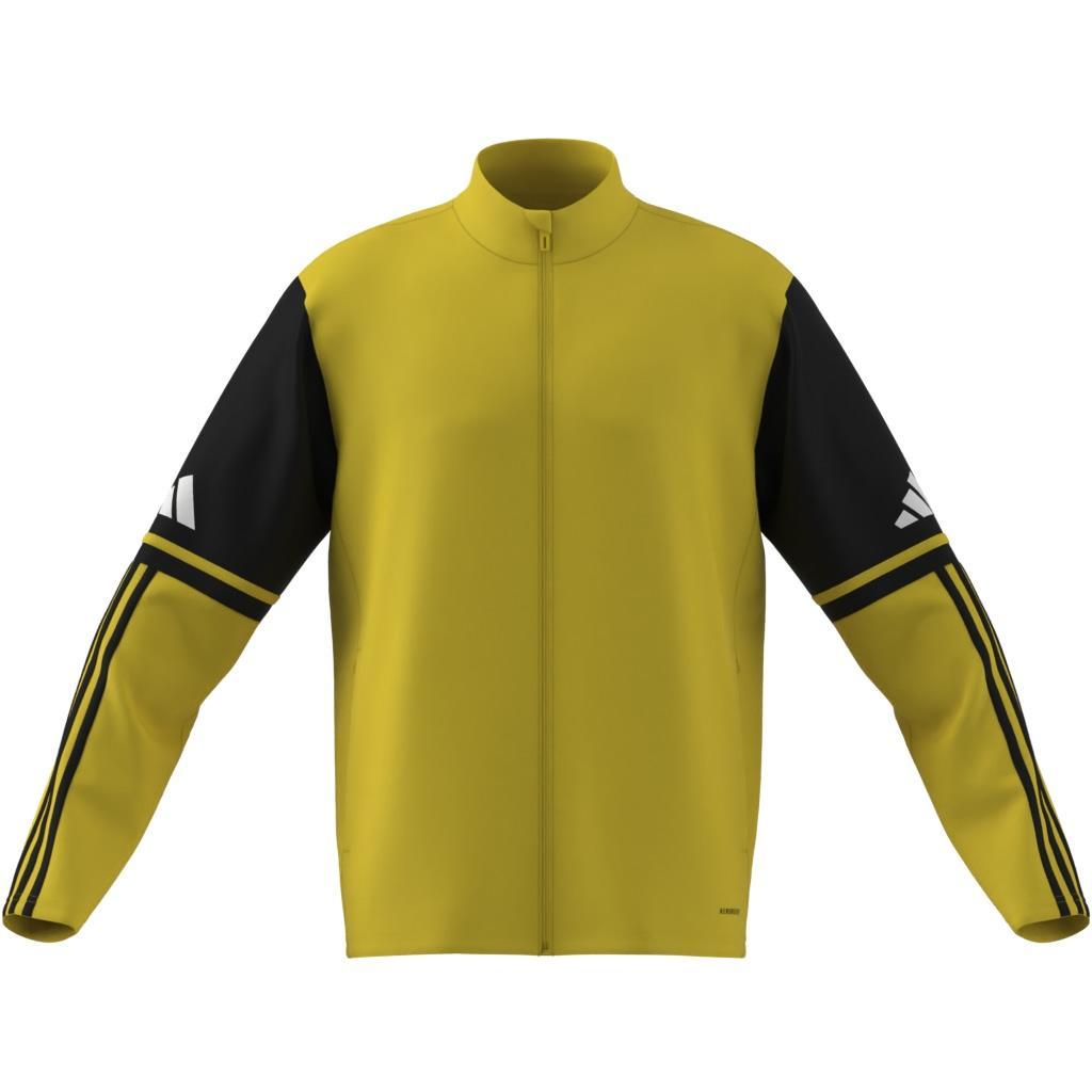 ADIDAS SQUADRA 25 GIACCA RAPPRESENTANZA ZIP LUNGA GIALLO UOMO JP3388