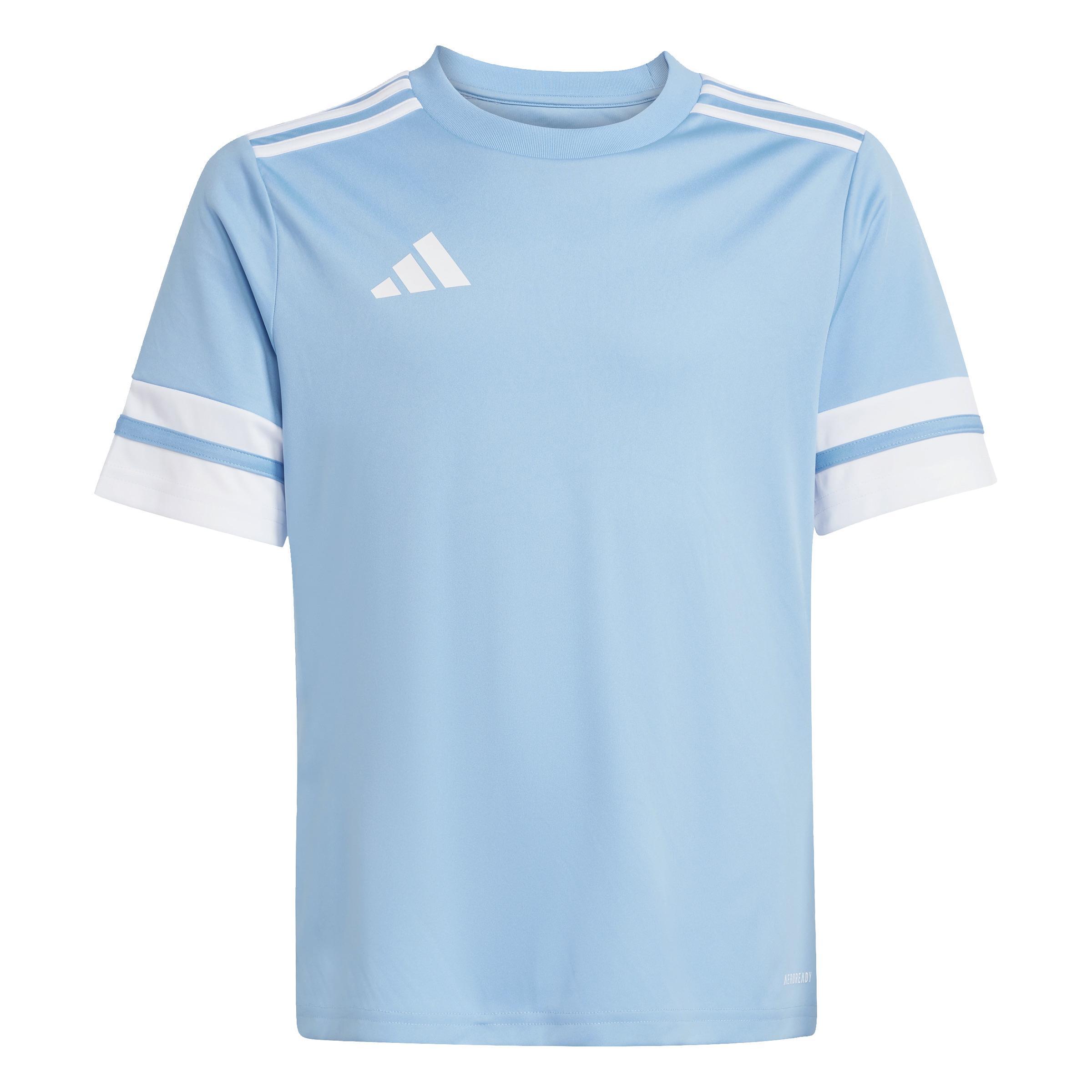 adidas adidas squadra25 jersey short sleeve jr. - team light blue/white - foto 1