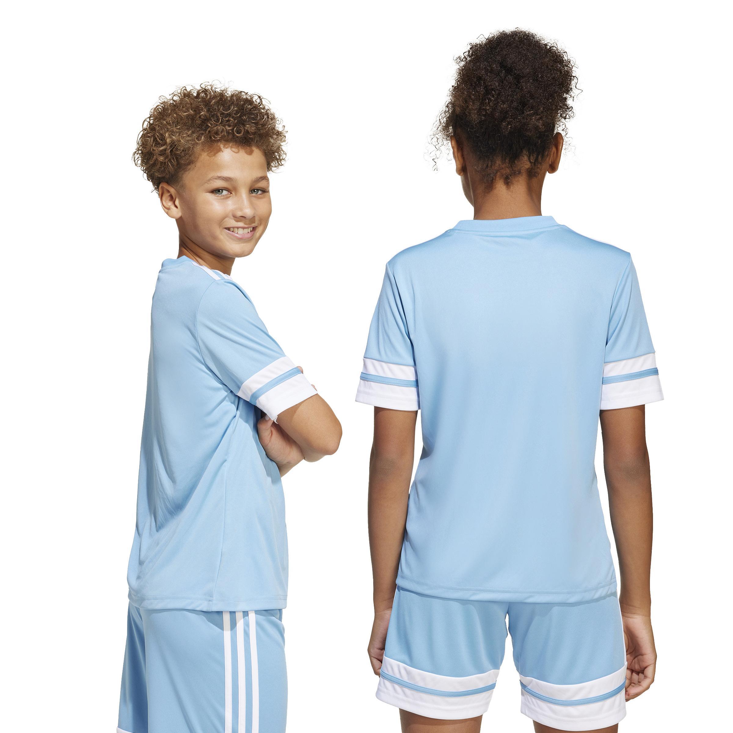adidas adidas squadra25 jersey short sleeve jr. - team light blue/white - foto 3