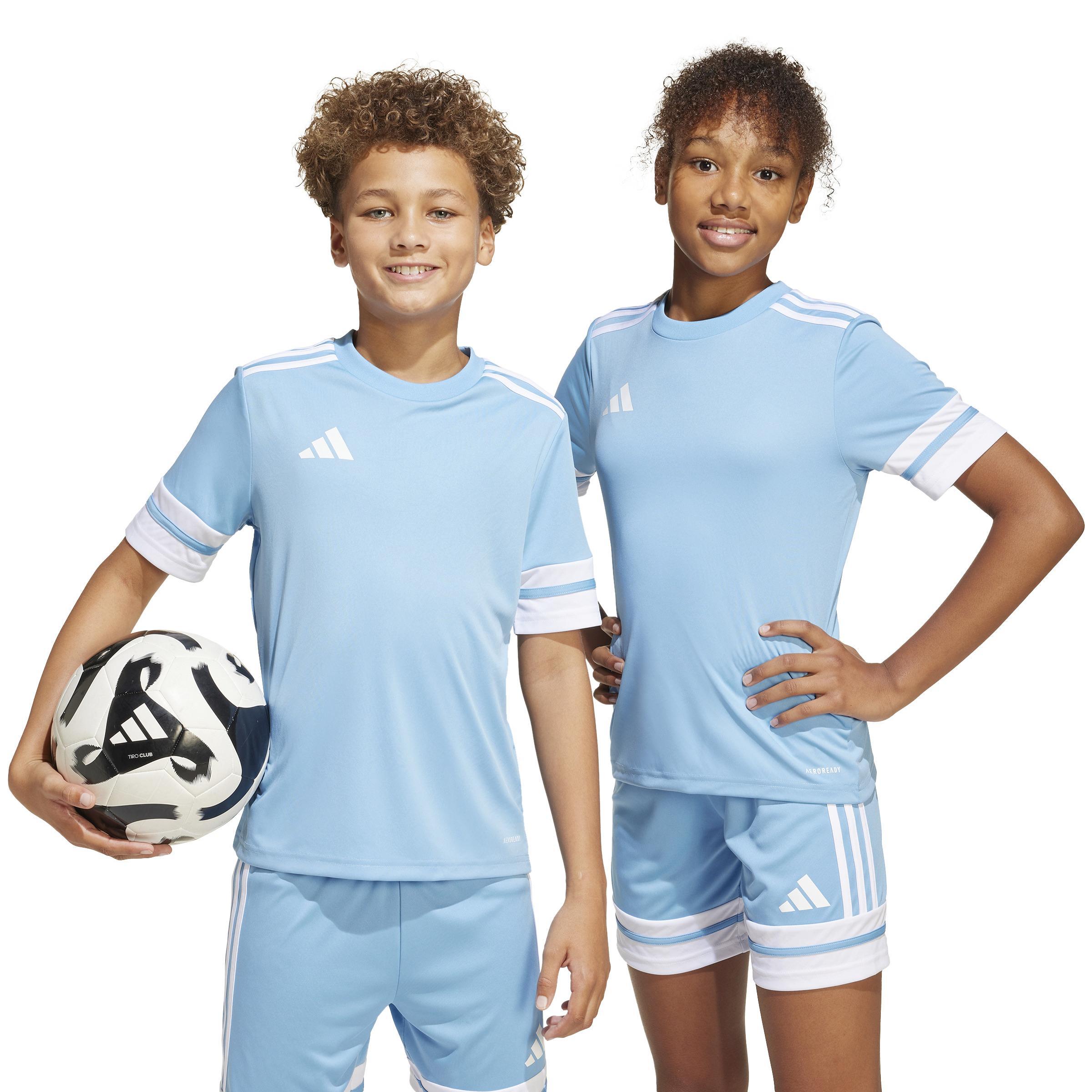 adidas adidas squadra25 jersey short sleeve jr. - team light blue/white - foto 4