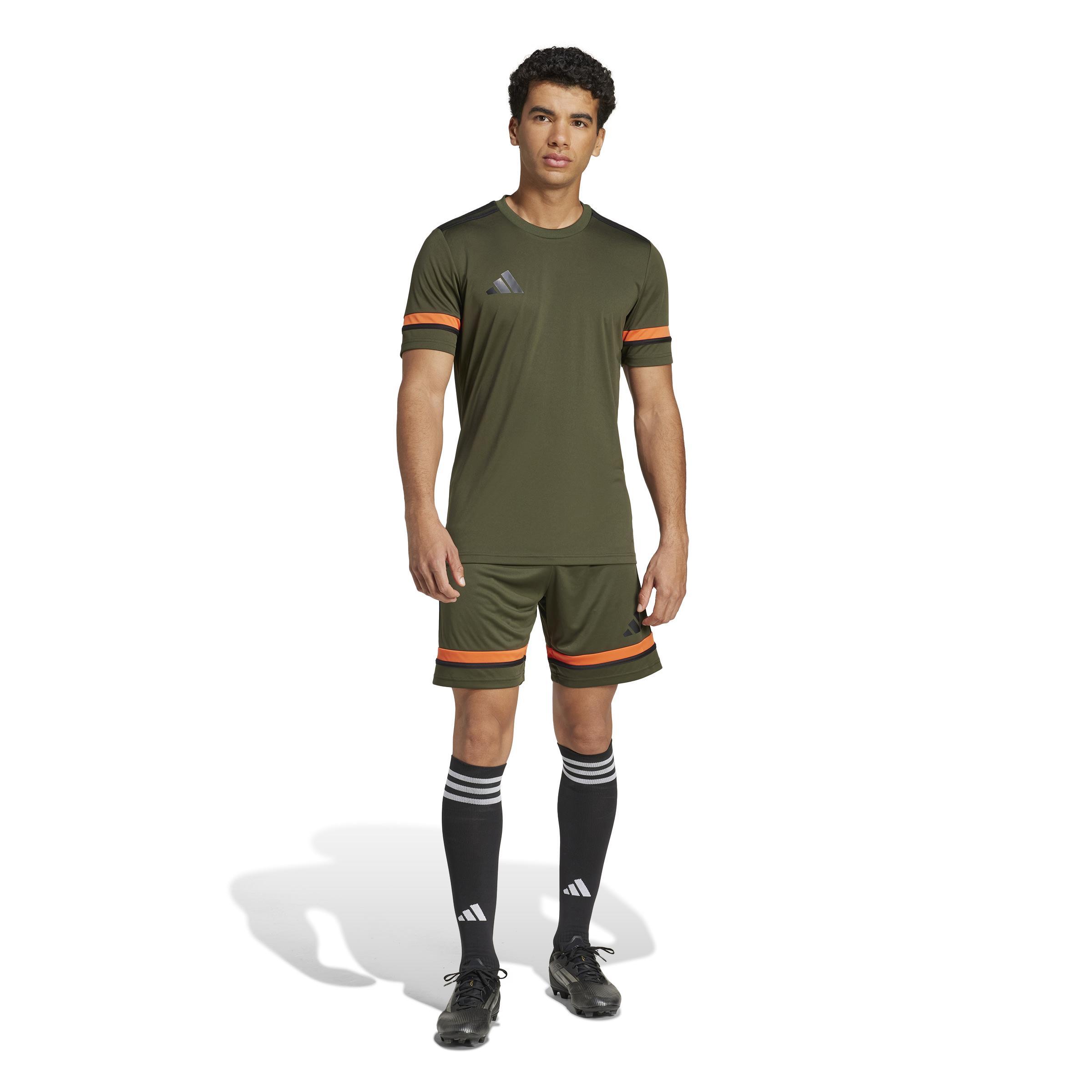 ADIDAS SQUADRA 25 MAGLIA UOMO VERDE ARANCIO JN7858