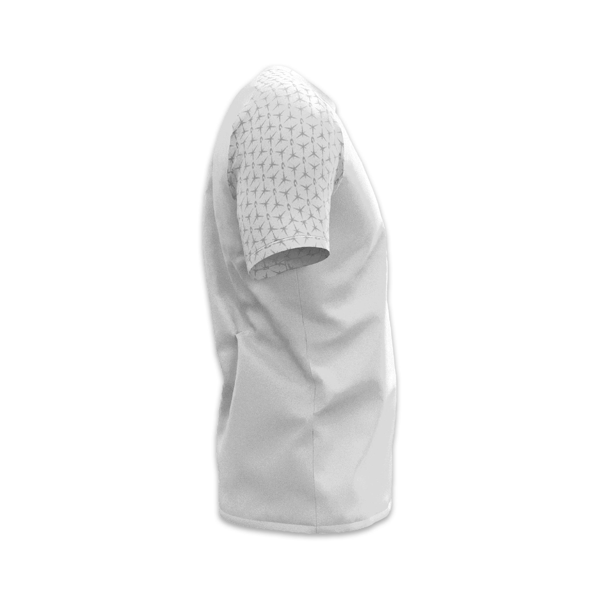 gems gems maglia boca - bianco/grigio - foto 3
