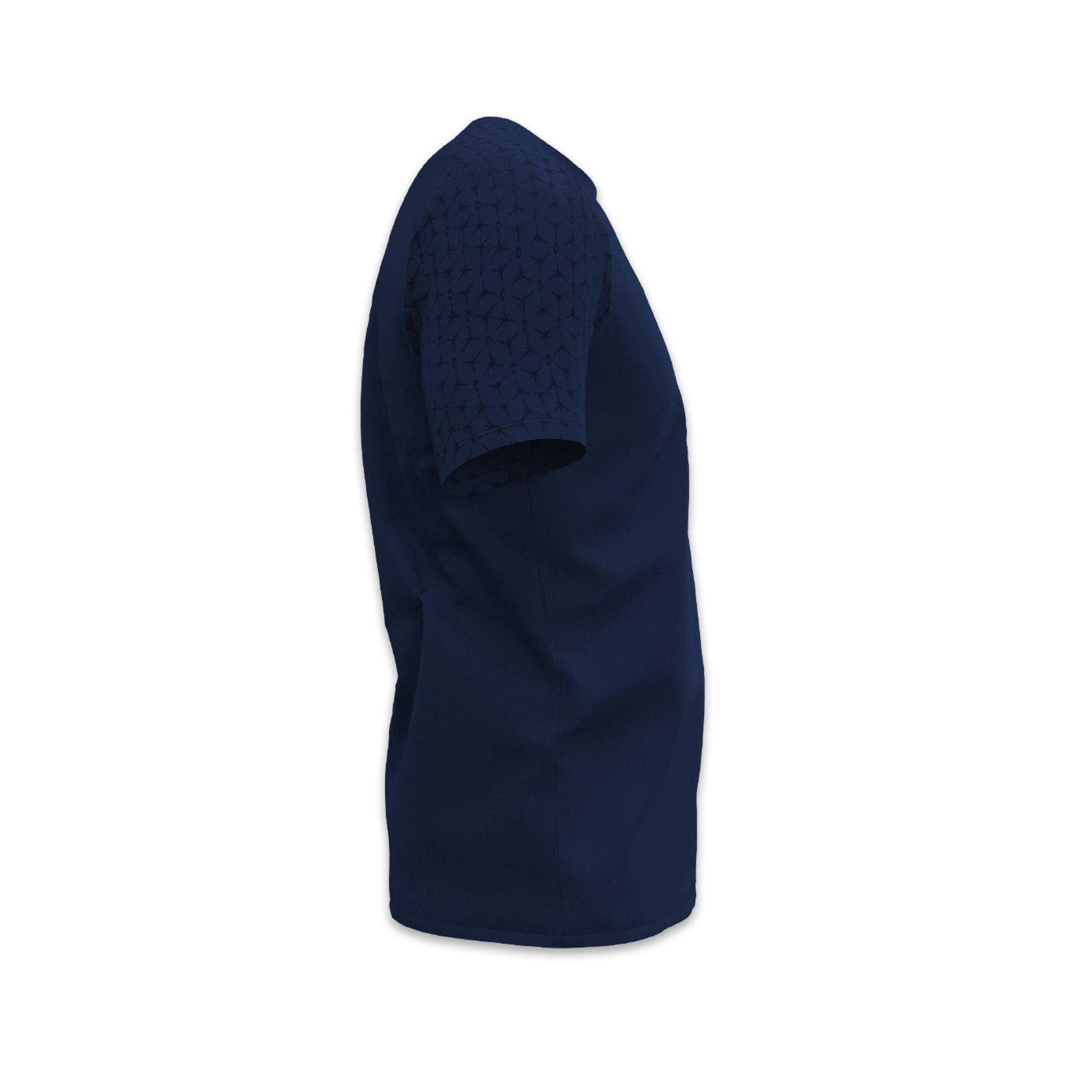 gems gems maglia boca - blu/bianco - foto 3