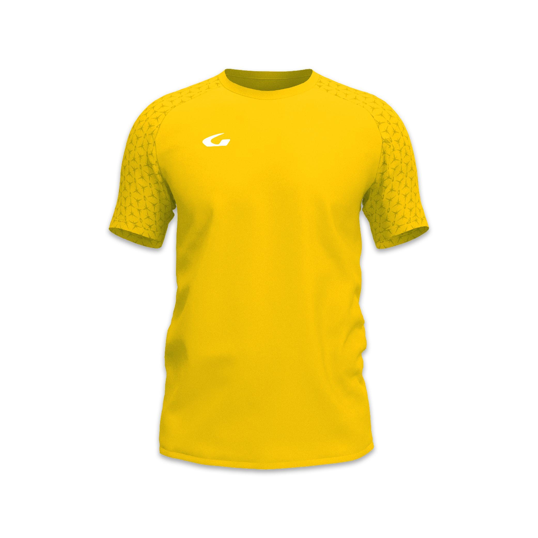 gems gems maglia boca - giallo/bianco - foto 1