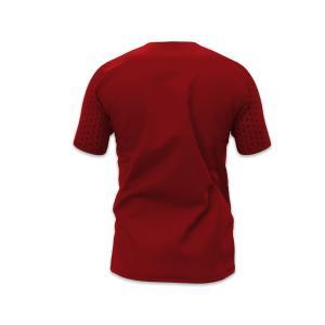 Maglia boca - granata/bianco