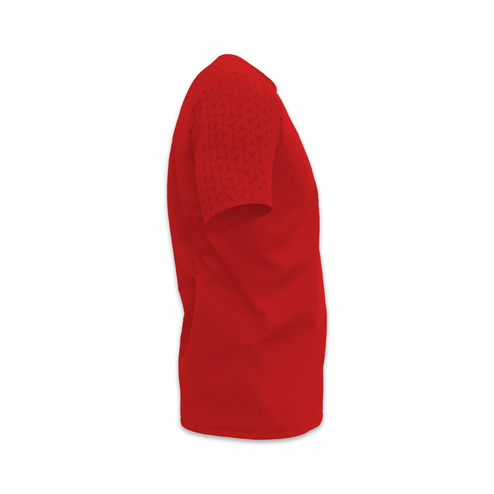 gems gems maglia boca - rosso/bianco - foto 3