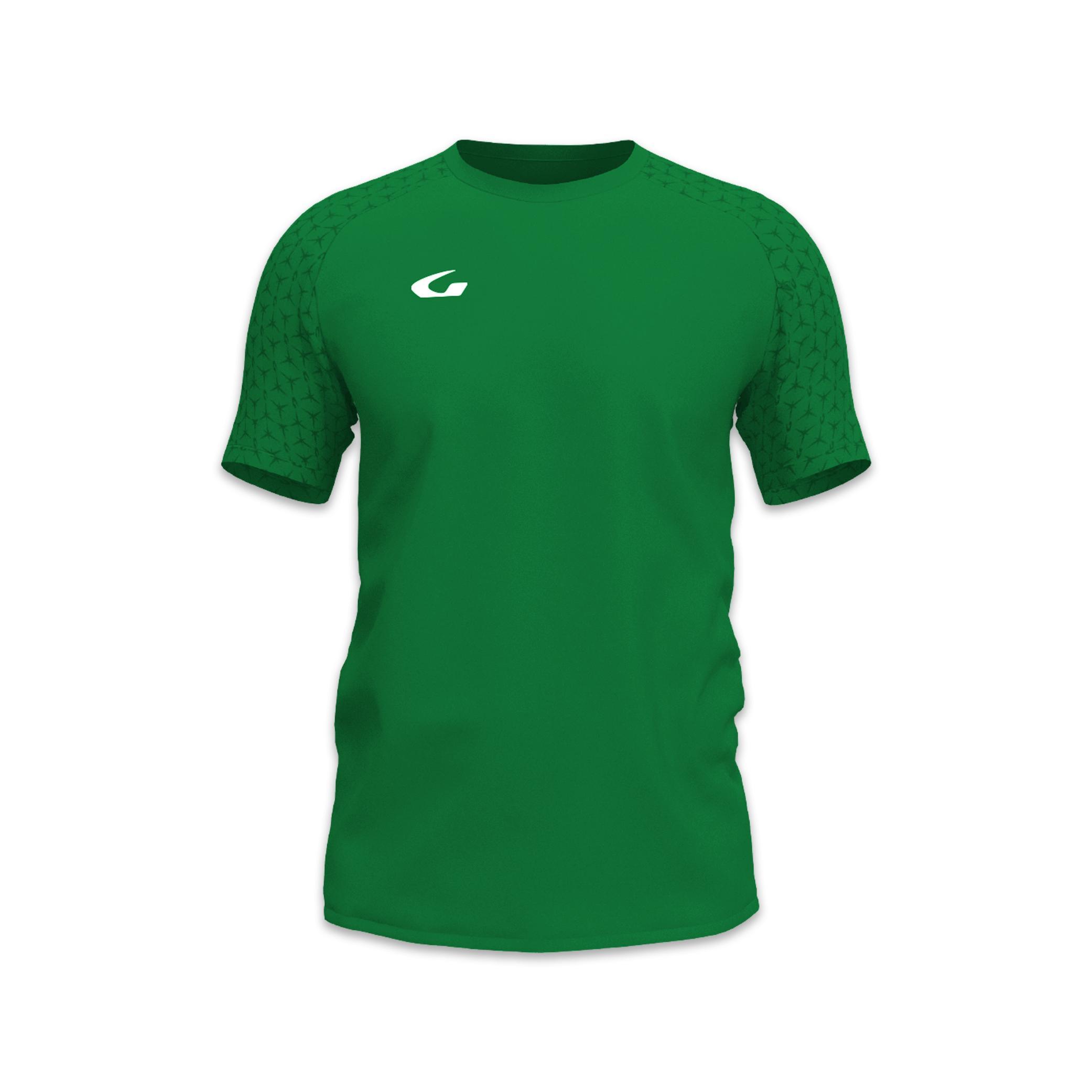 gems gems maglia boca - verde/bianco - foto 1