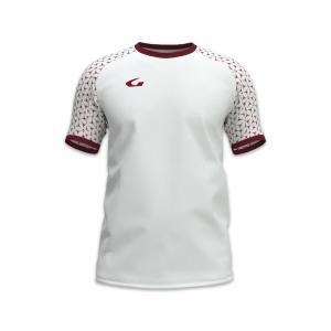 Maglia cruz - bianco/granata