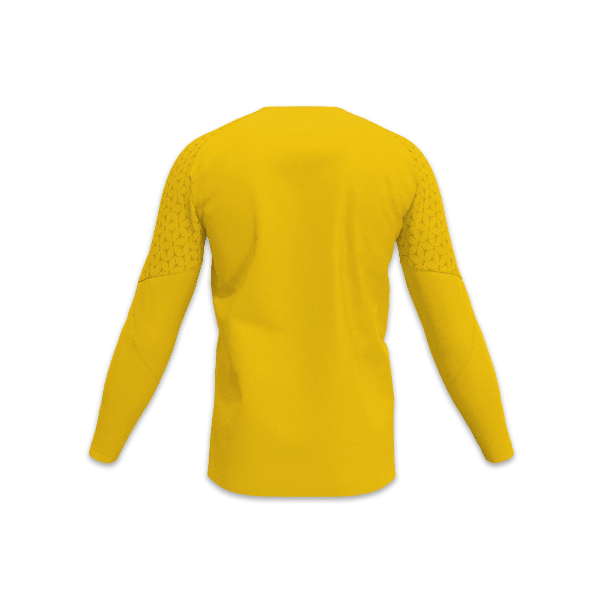 gems gems maglia defensa - giallo/bianco - foto 2