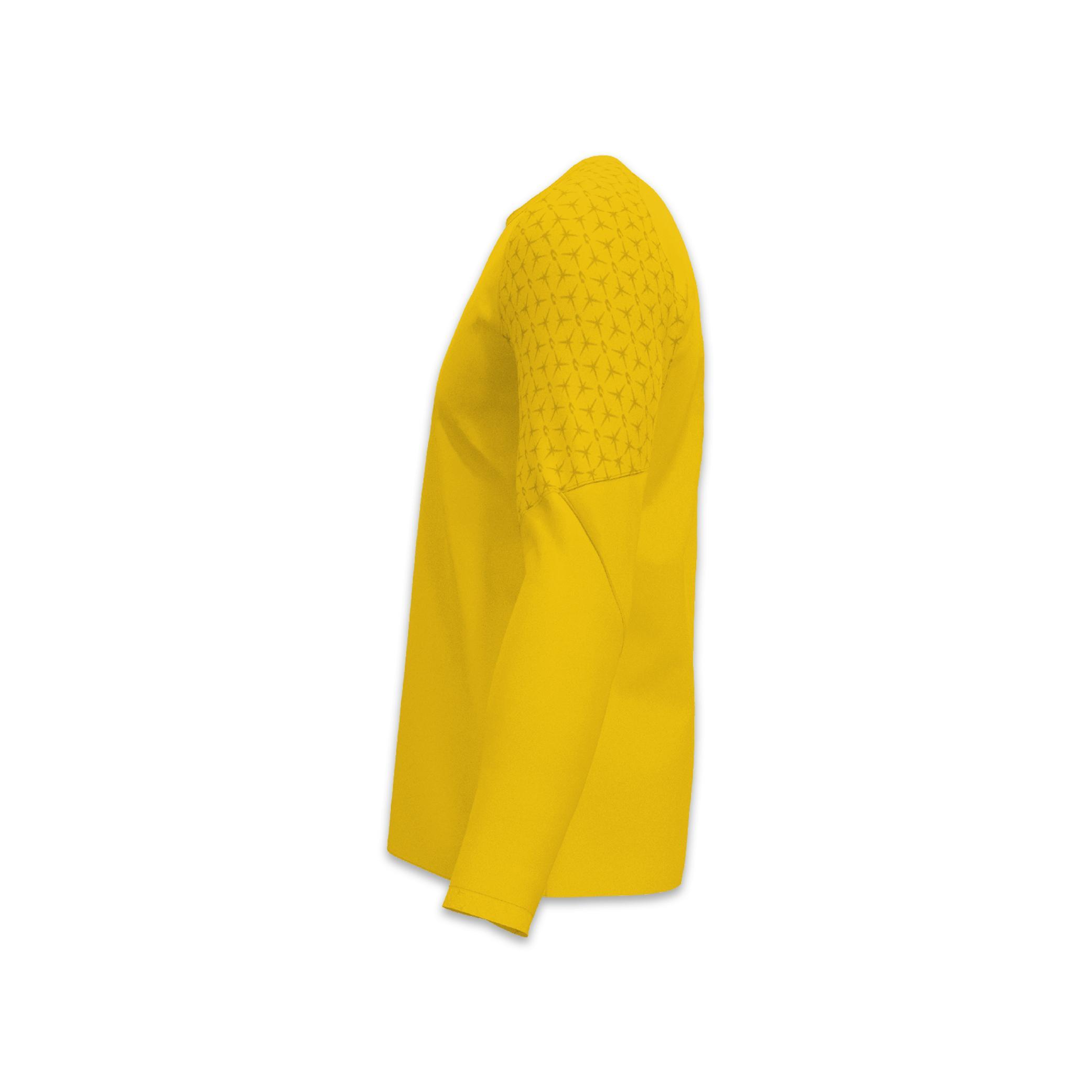 gems gems maglia defensa - giallo/bianco - foto 3
