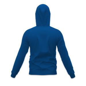 Felpa river - azzurro/bianco