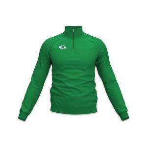 Felpa barracas - verde/bianco