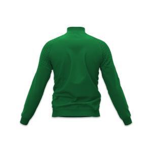 Felpa barracas - verde/bianco
