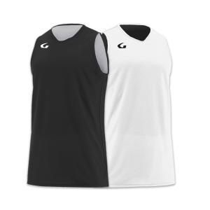 Canotta basket double - nero/bianco