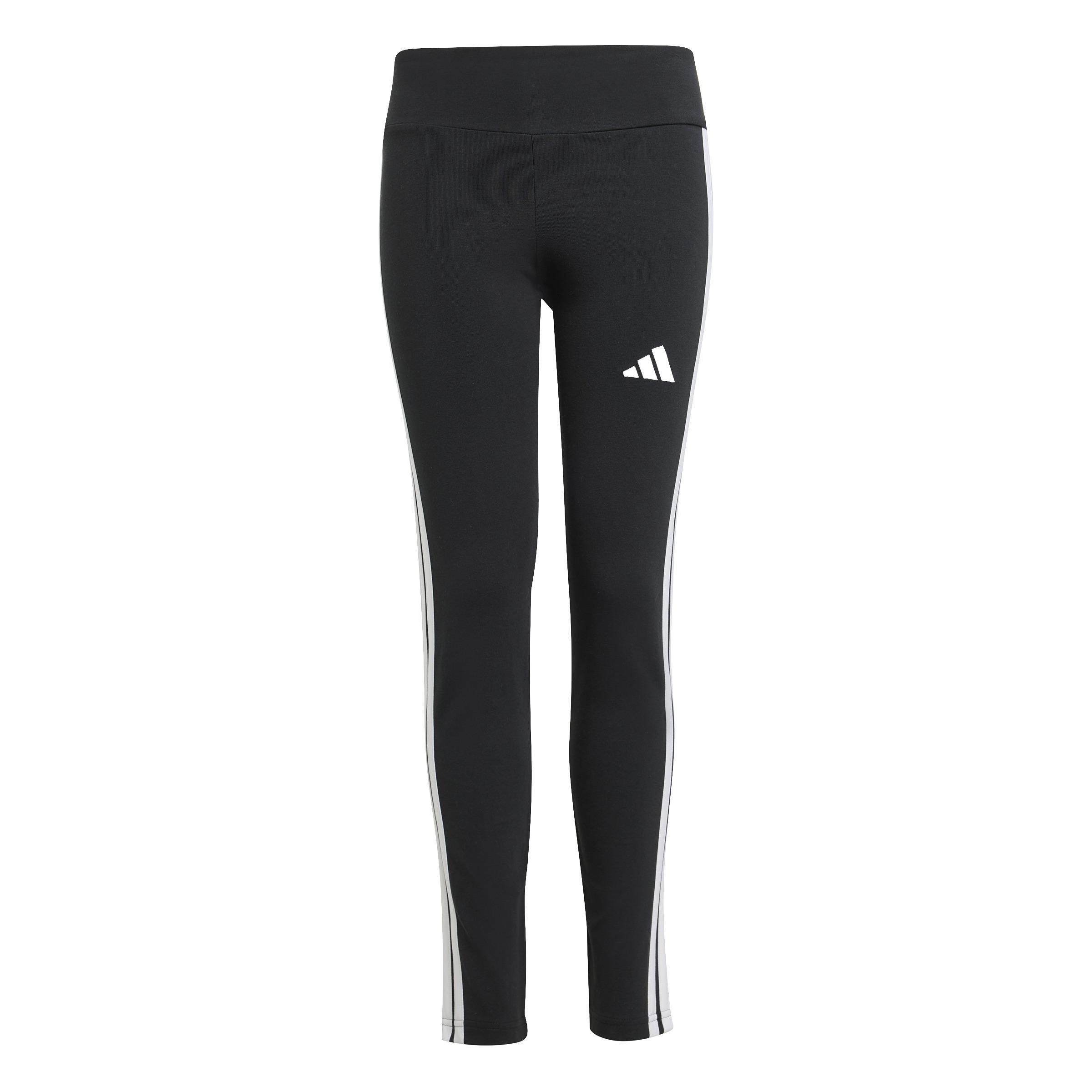 adidas adidas 3s leggings 230 jr. - black/white - foto 1