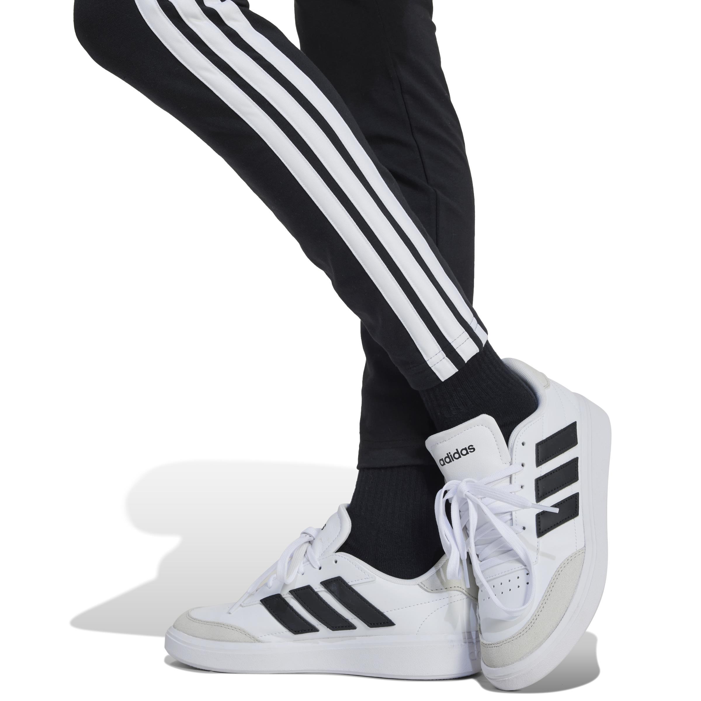 adidas adidas 3s leggings 230 jr. - black/white - foto 4