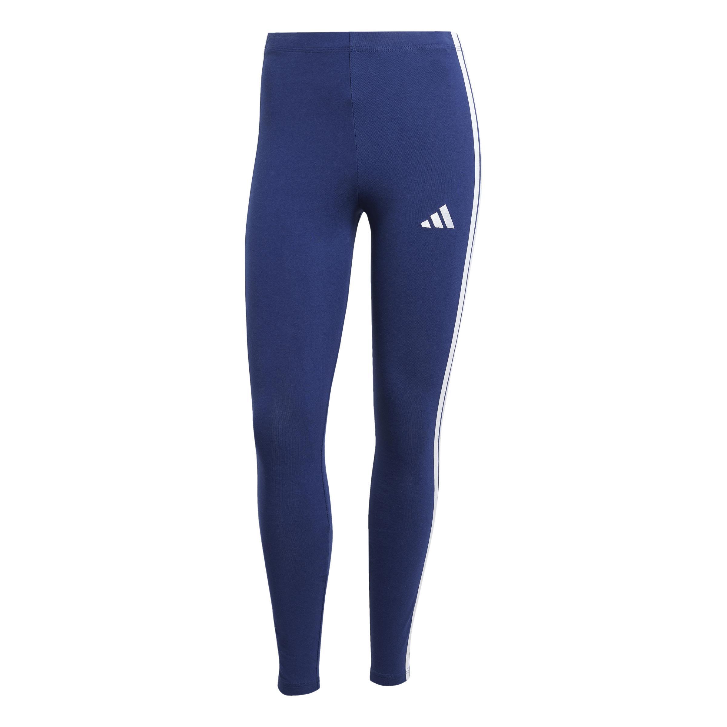 adidas adidas leggings 3s sj - dkblue/white - foto 1
